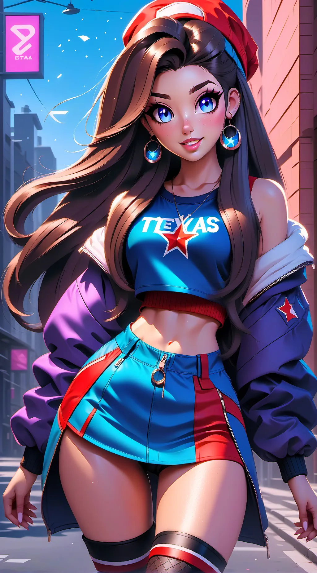 ai character: Lexi Kelly background