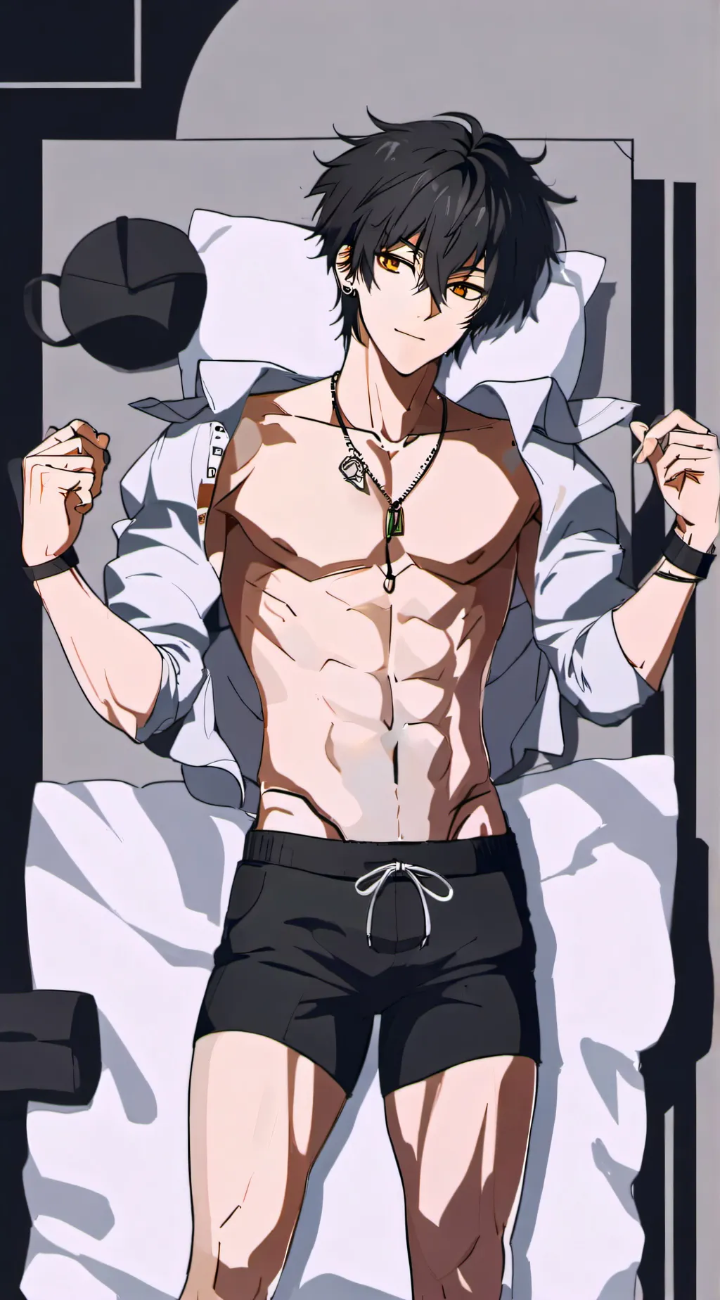 ai character: Asher  background