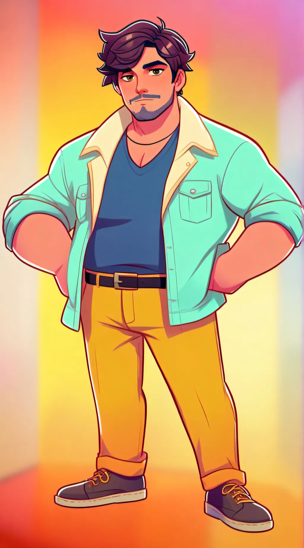 ai character: shane background