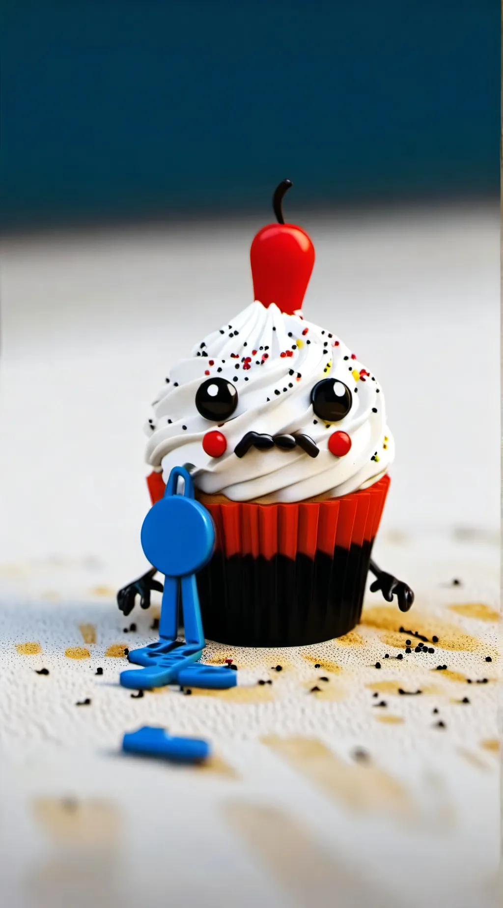 ai character: The muffin man background