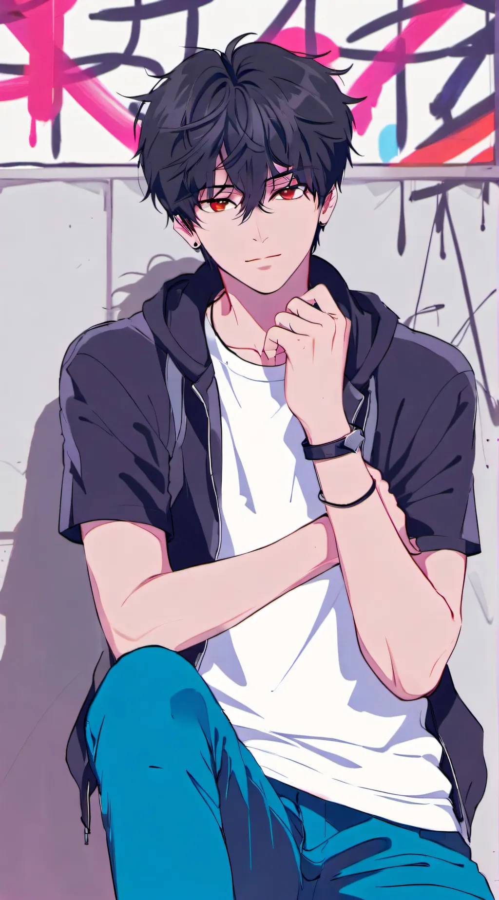 ai character: Michal  background