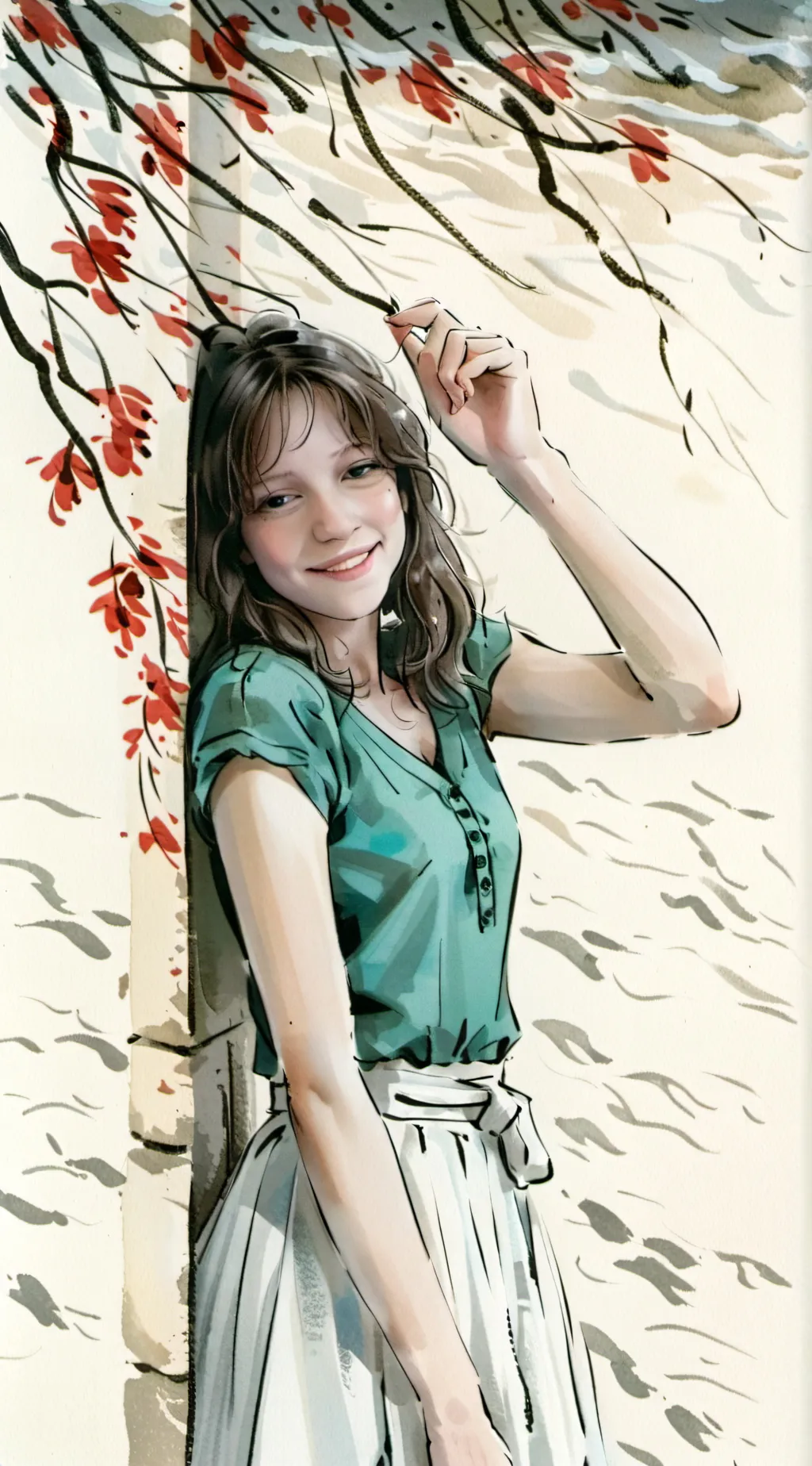 ai character: Karolina background