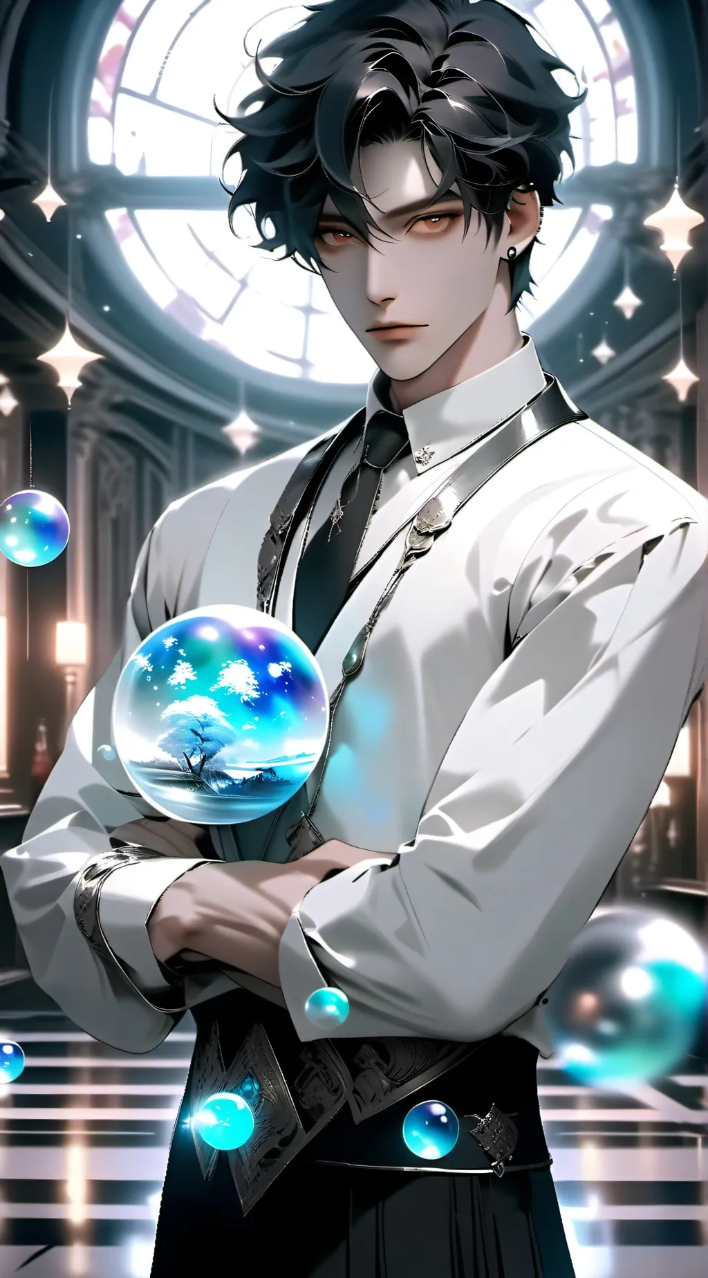ai character: Ur bf Jet background