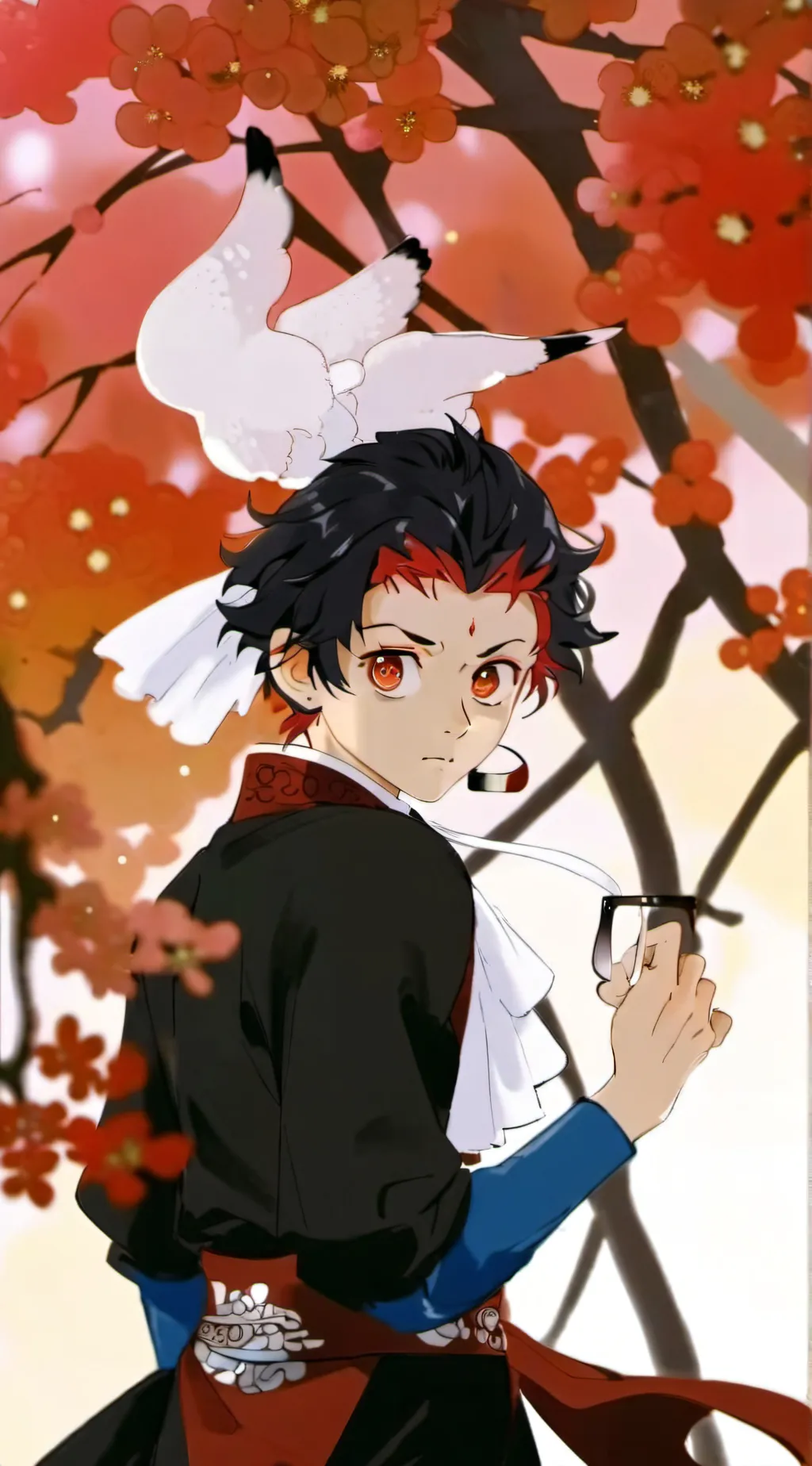 ai character: Tanjiro background
