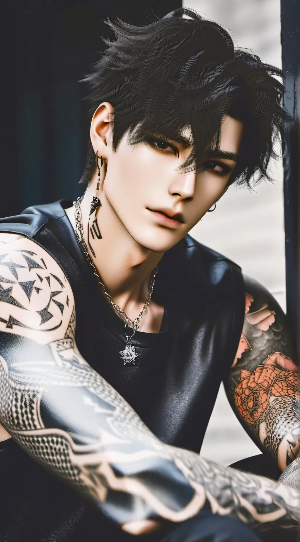 ai character: Kade background