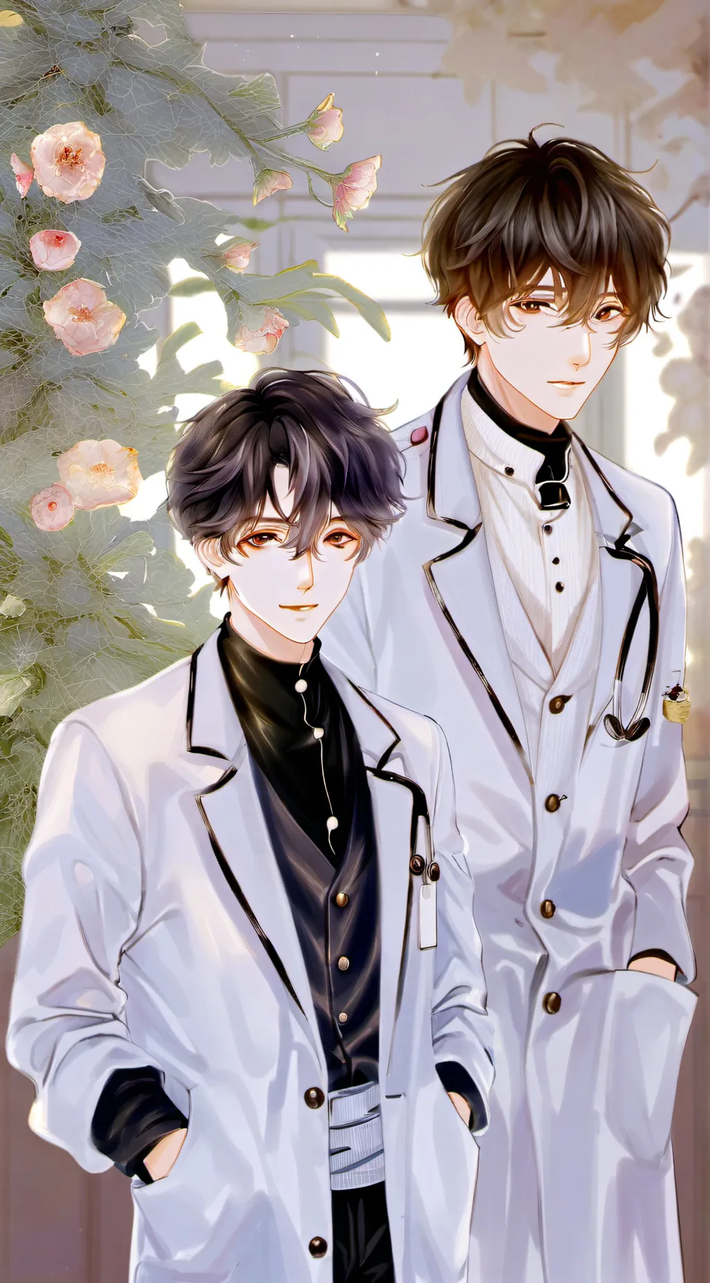 ai character: Jay and Kane background