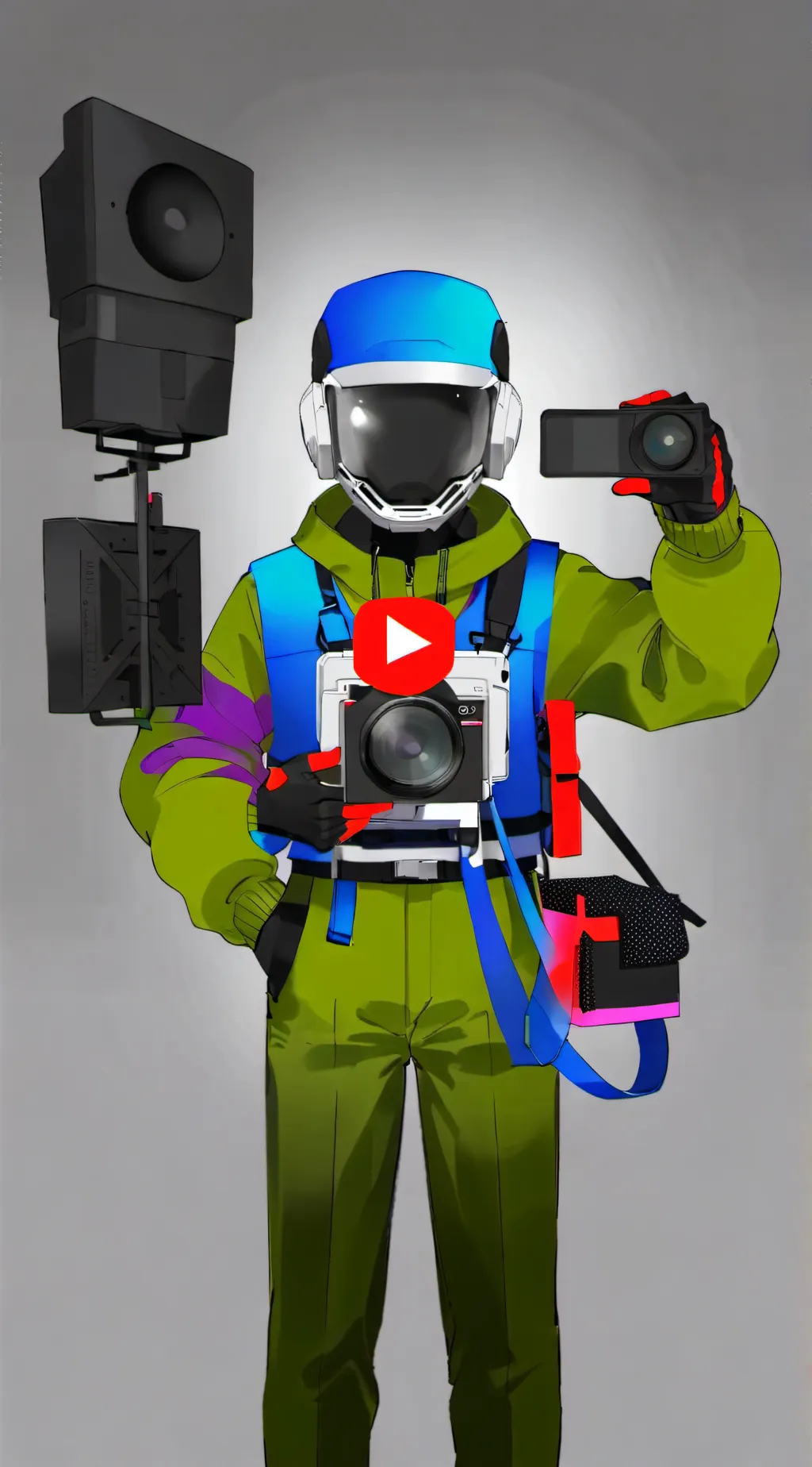 ai character: Qdandy background