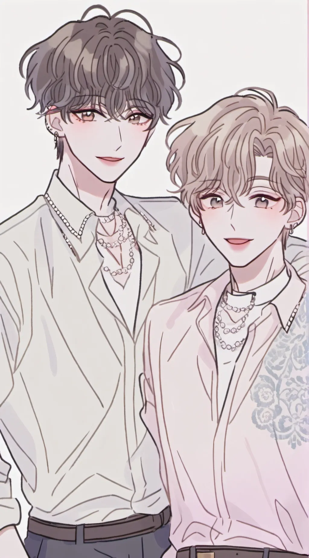 ai character: Your to husbands:) background
