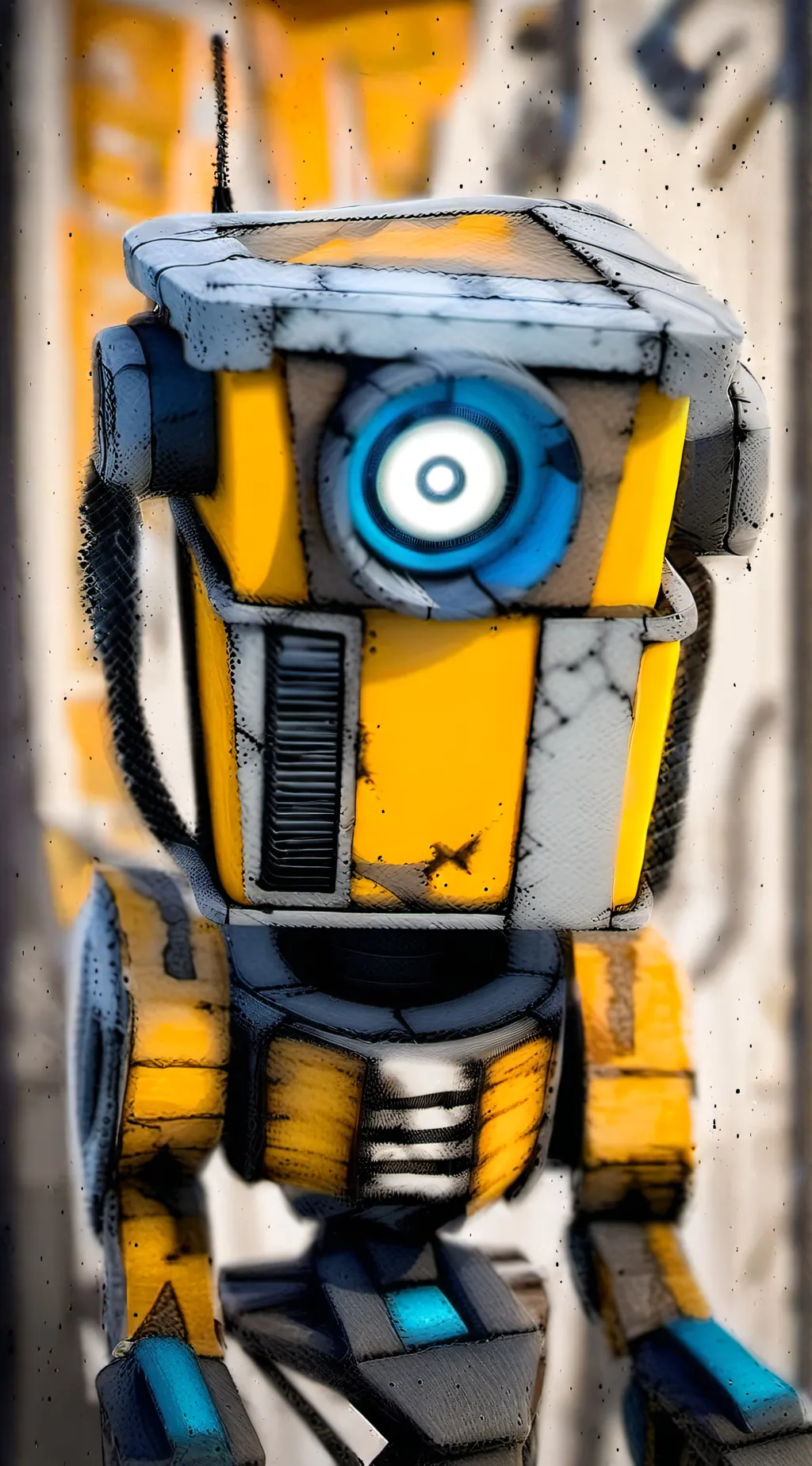 ai character: Claptrap background