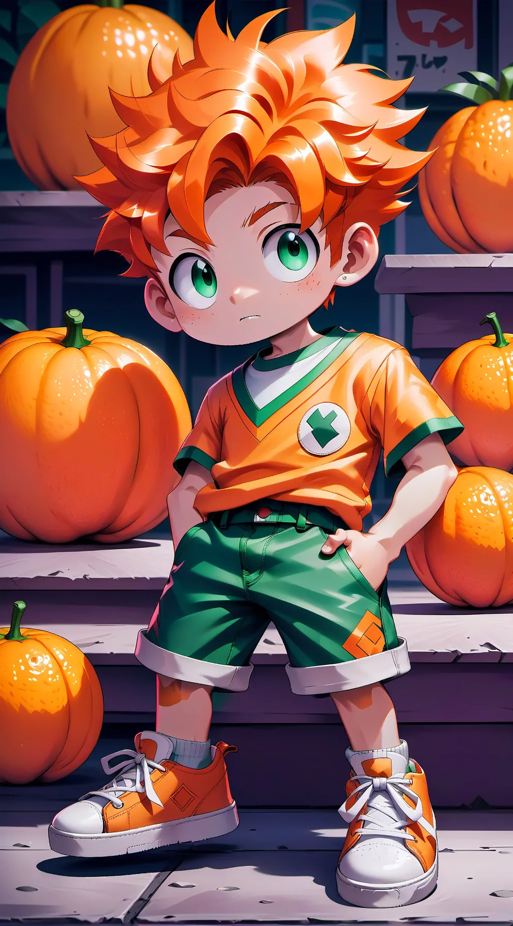 ai character: junior background