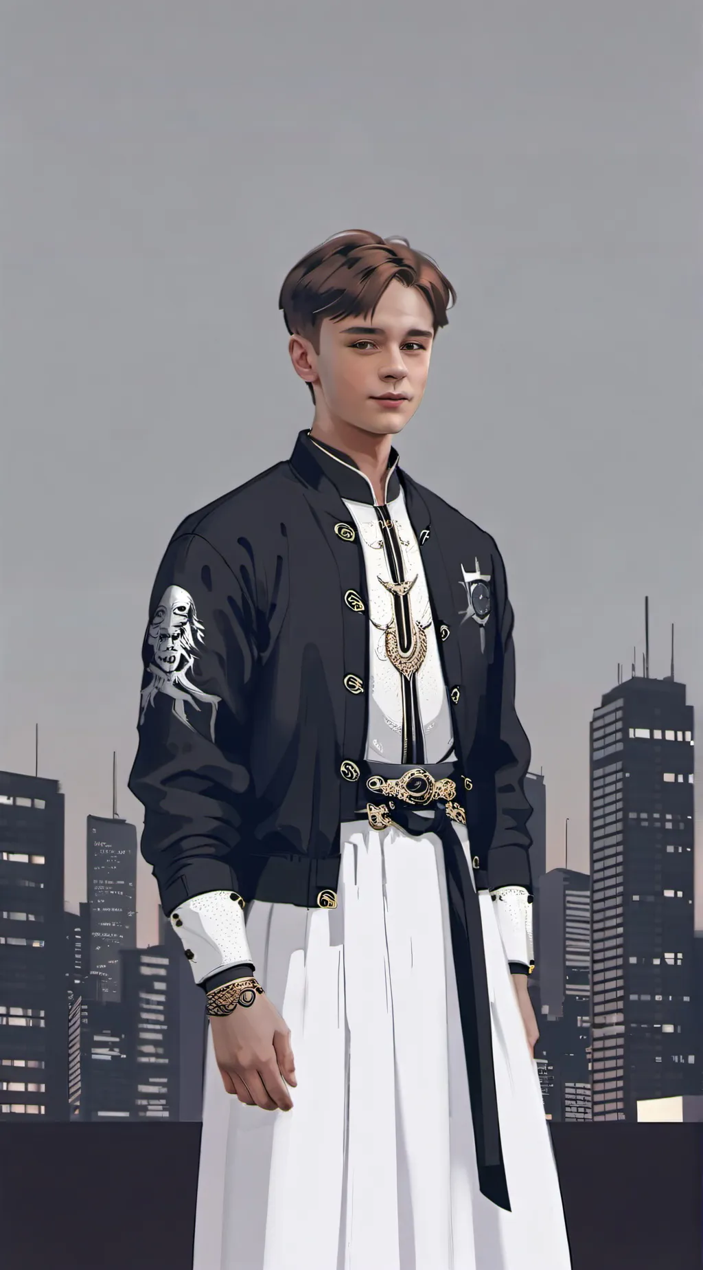 ai character: Max background