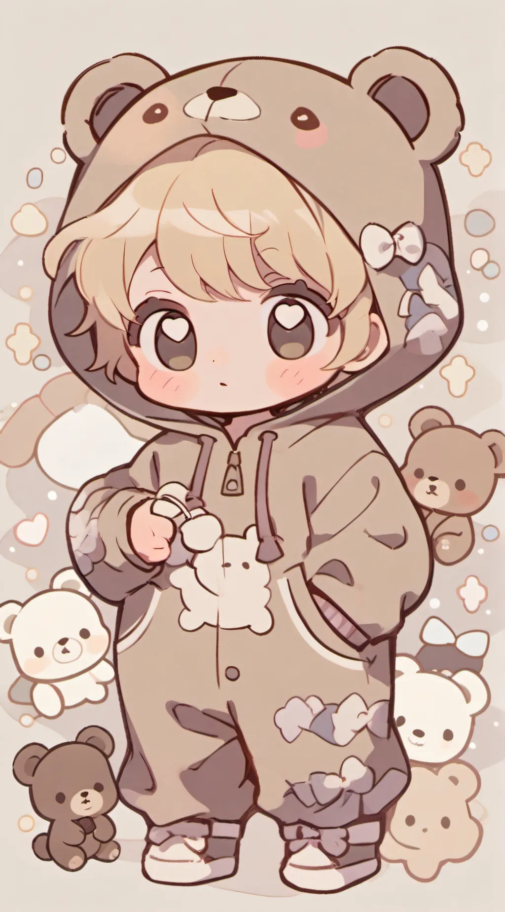 ai character: 🐻*baby blaire*🧷 background