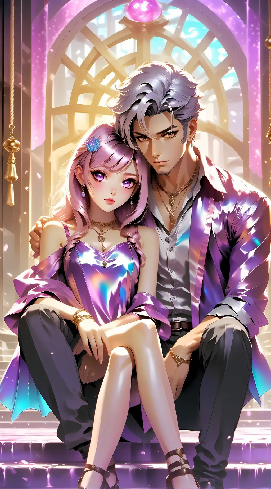 ai character: Tie  background