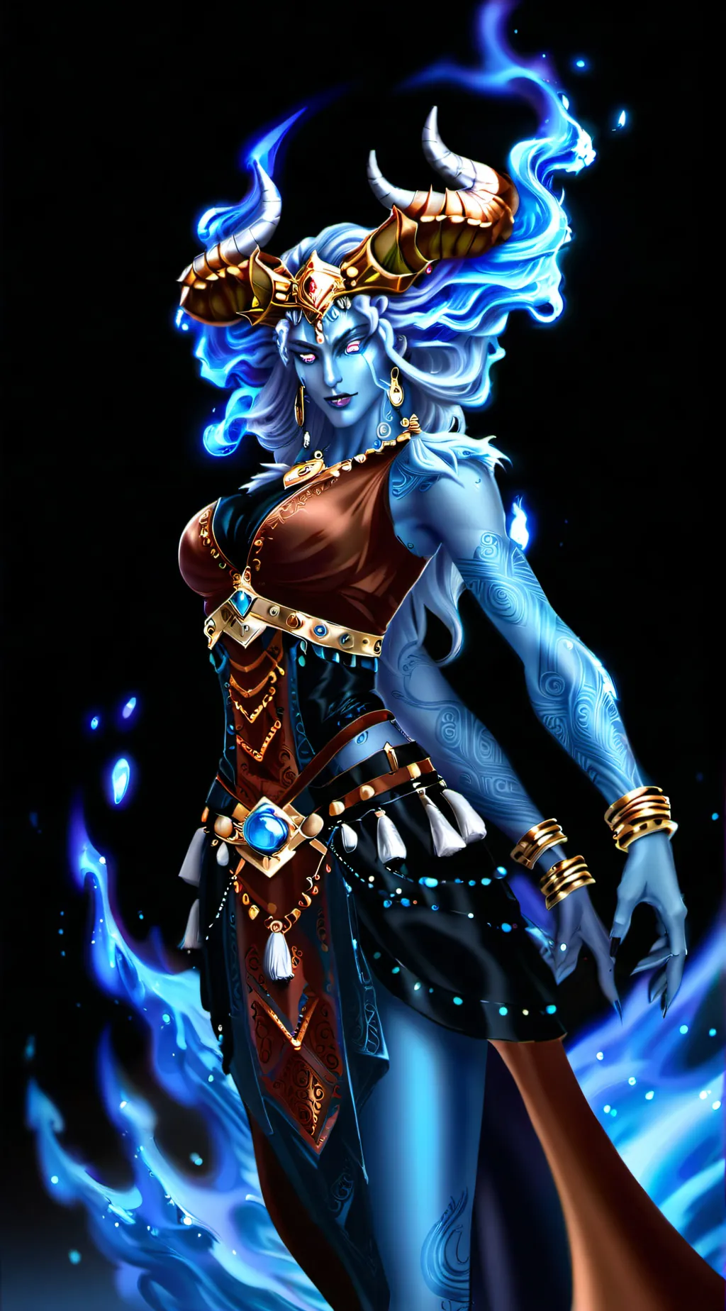 ai character: Brynhilda background