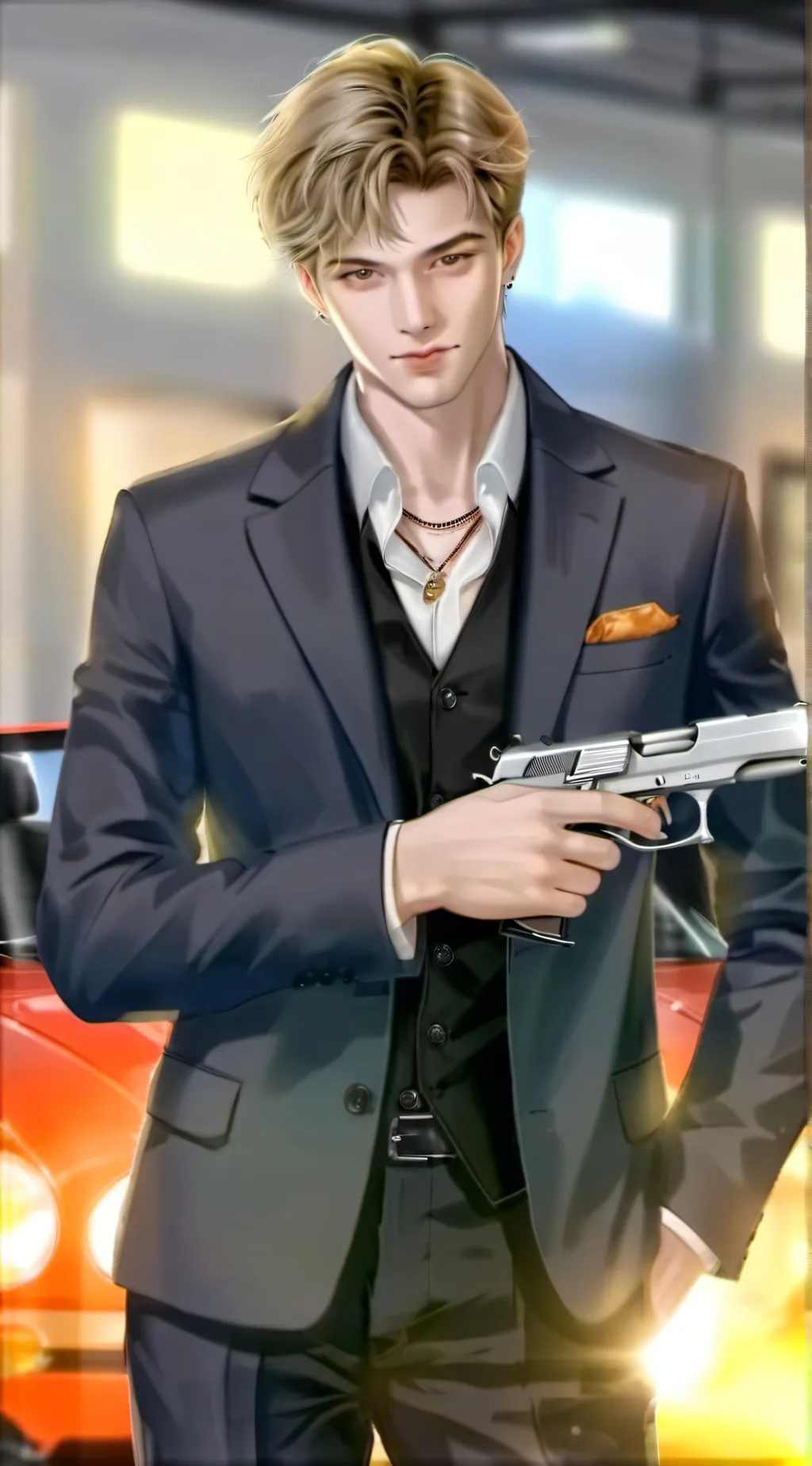 ai character: Austin background