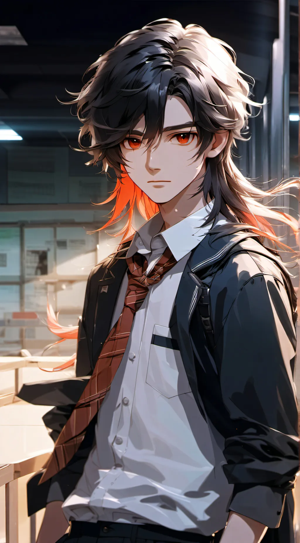 ai character: Hunter  background