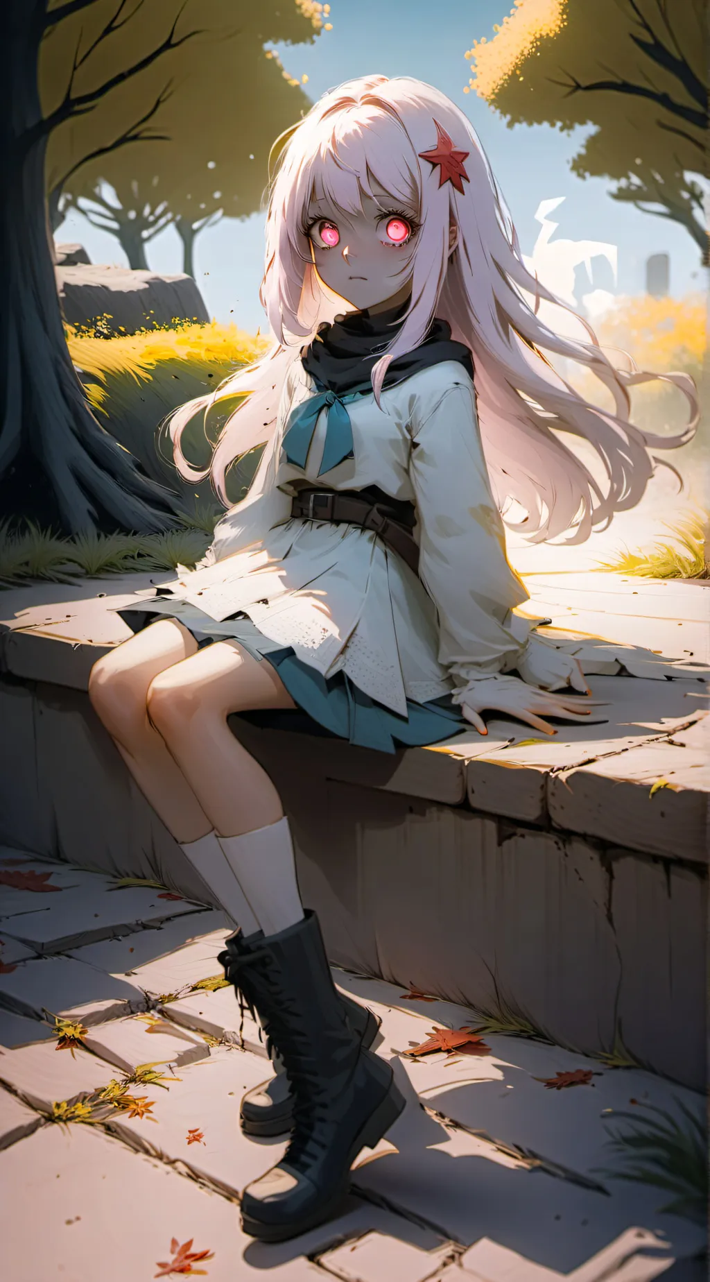 Talkie AI - Chat with ghost boots girl