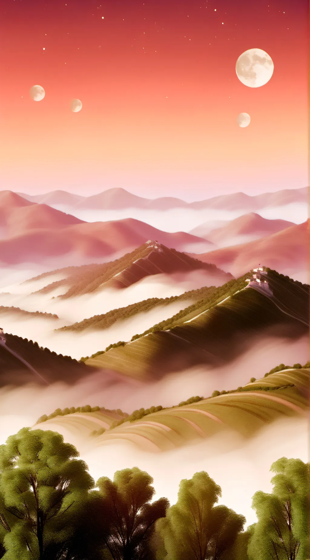 ai character: Howl's Castle  background