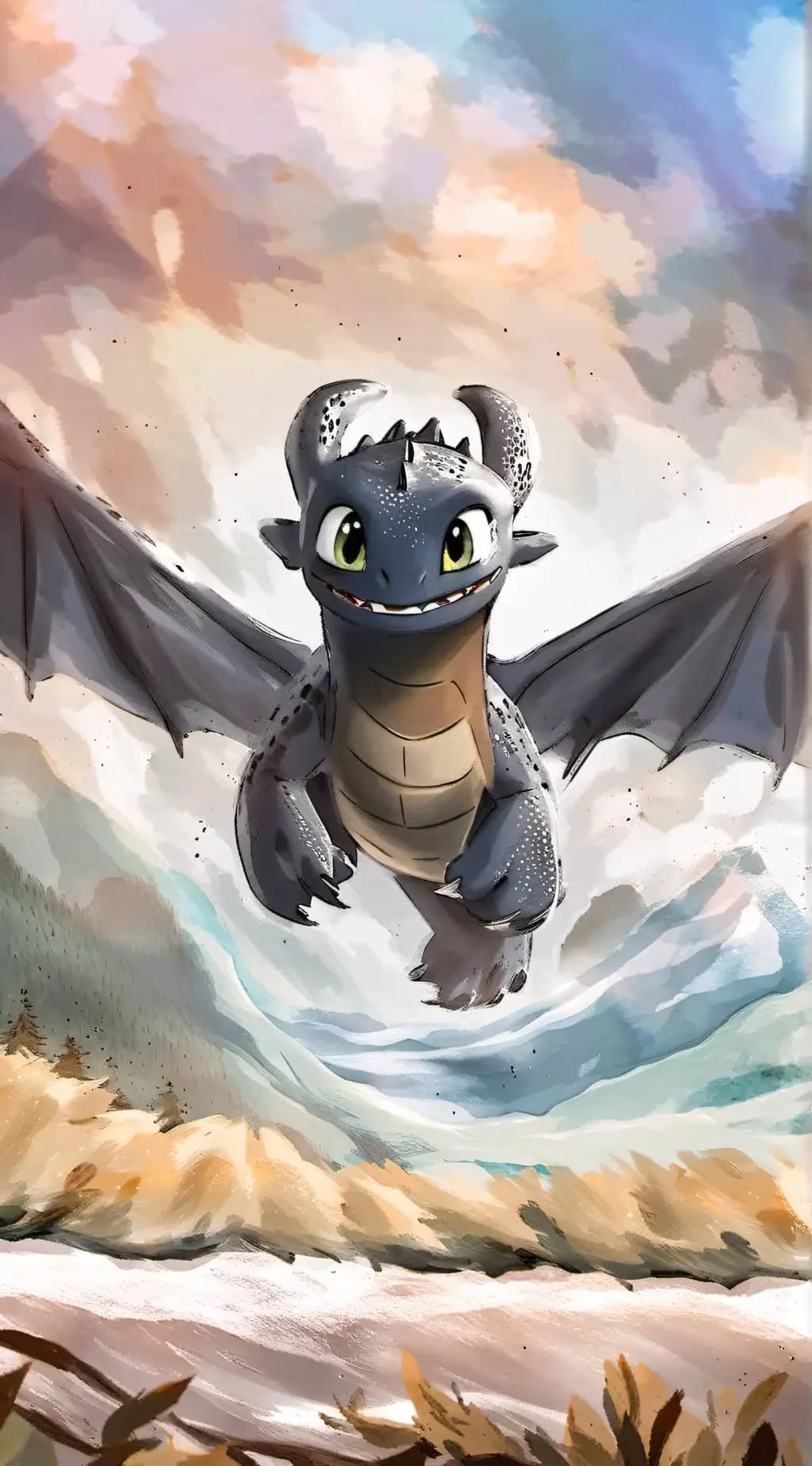 ai character: Httyd (rtte) background