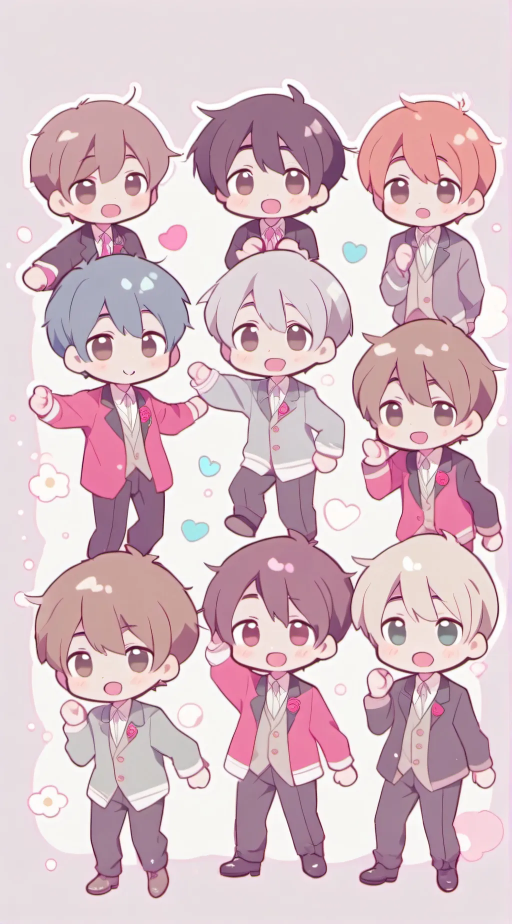 ai character: SKZ family  background