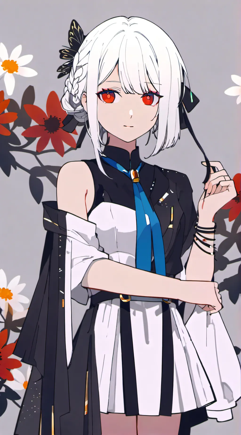 ai character: Saphire background