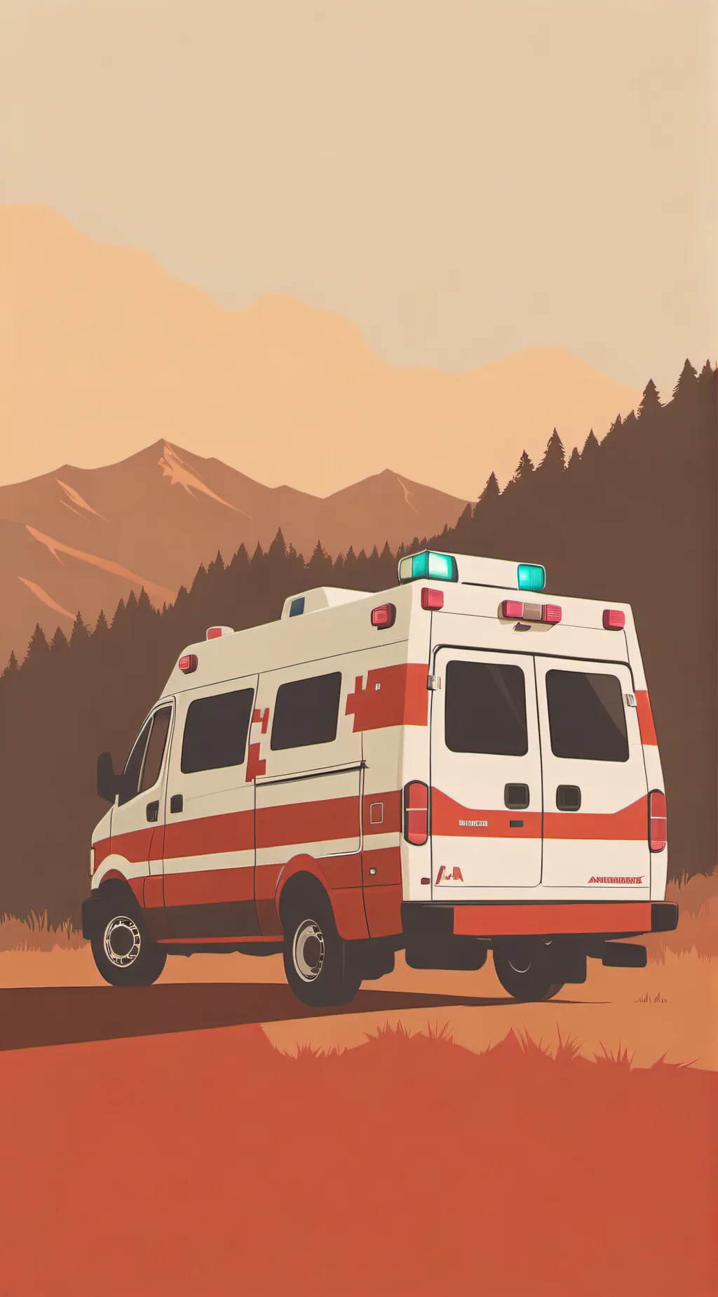 ai character: ambulance napper background