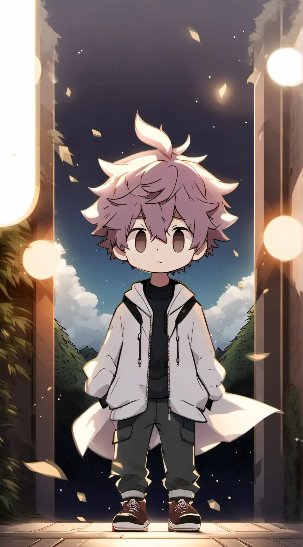 ai character: Lily background