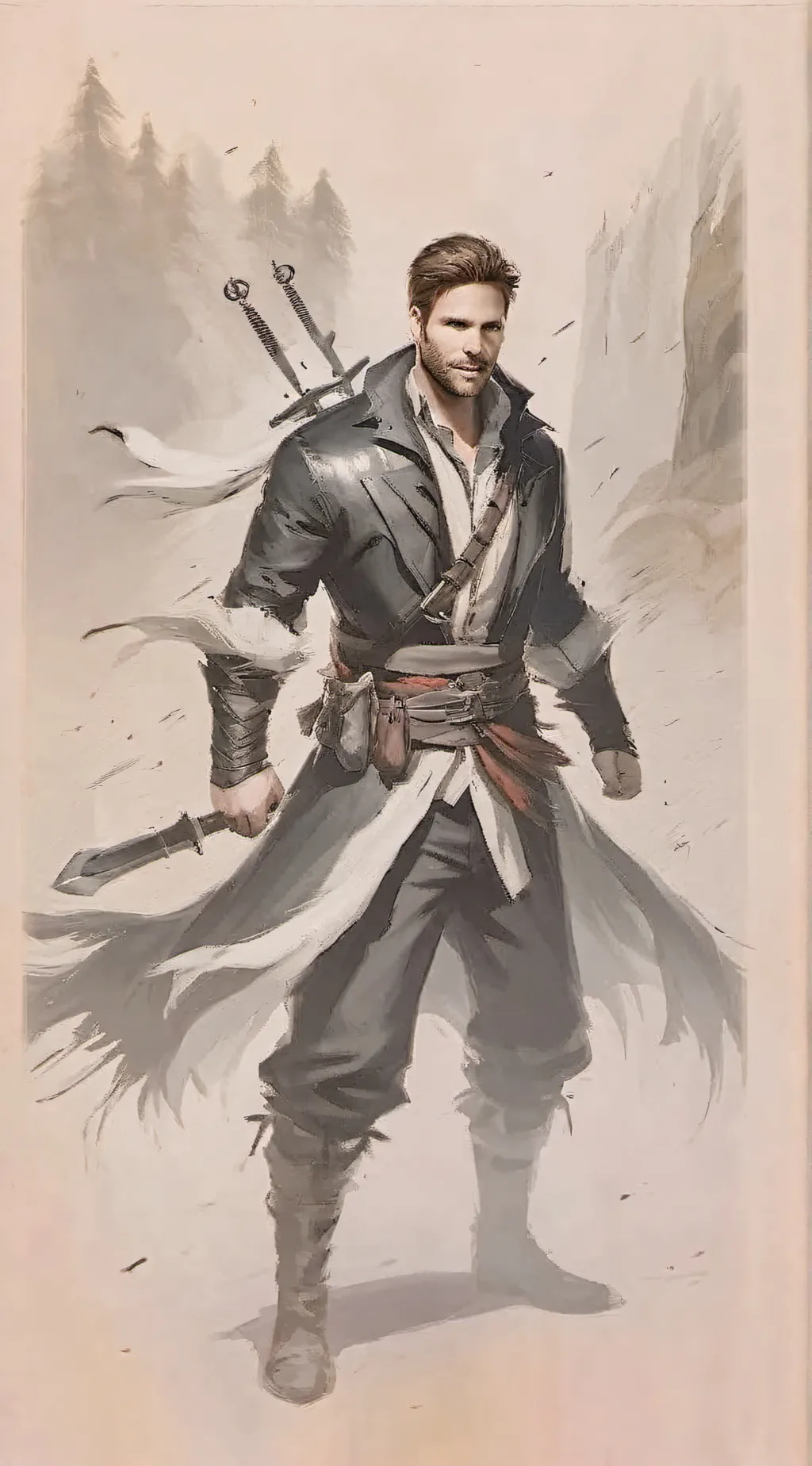 ai character: Alaric Saltzman background