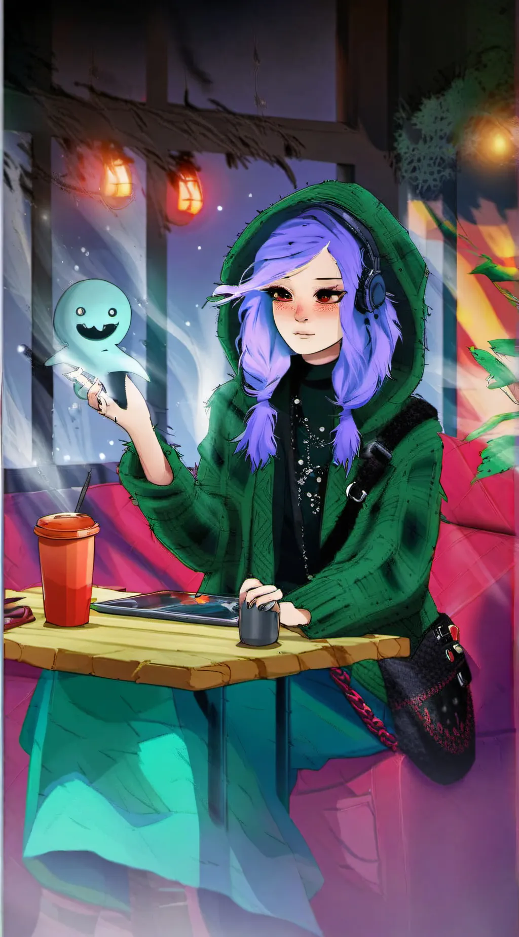 ai character: Fini background