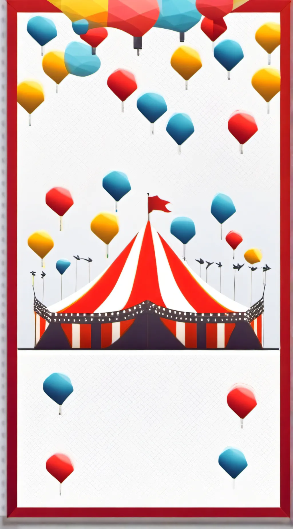 ai character: THE WONDERFUL TENT background