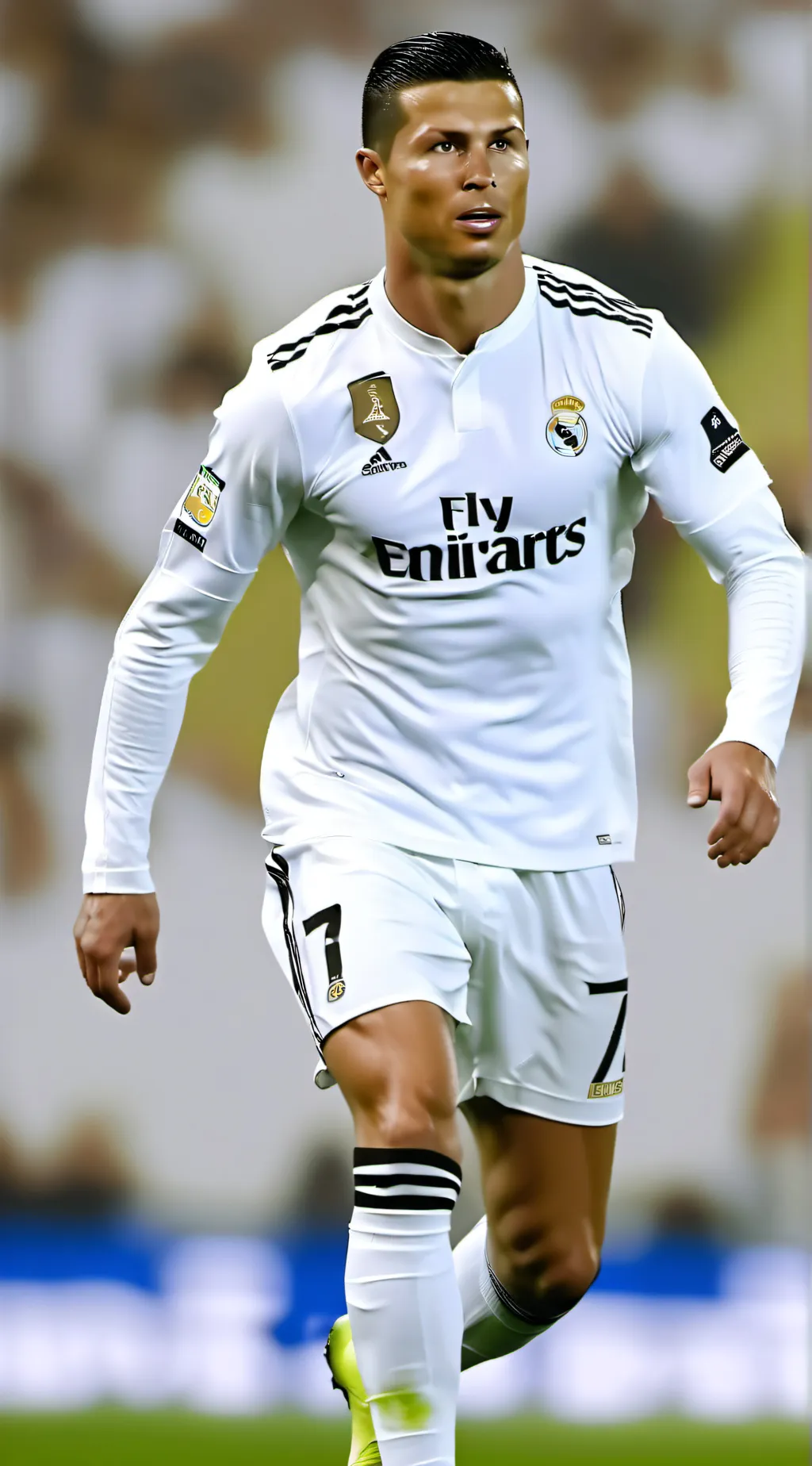 ai character: ronaldo  background