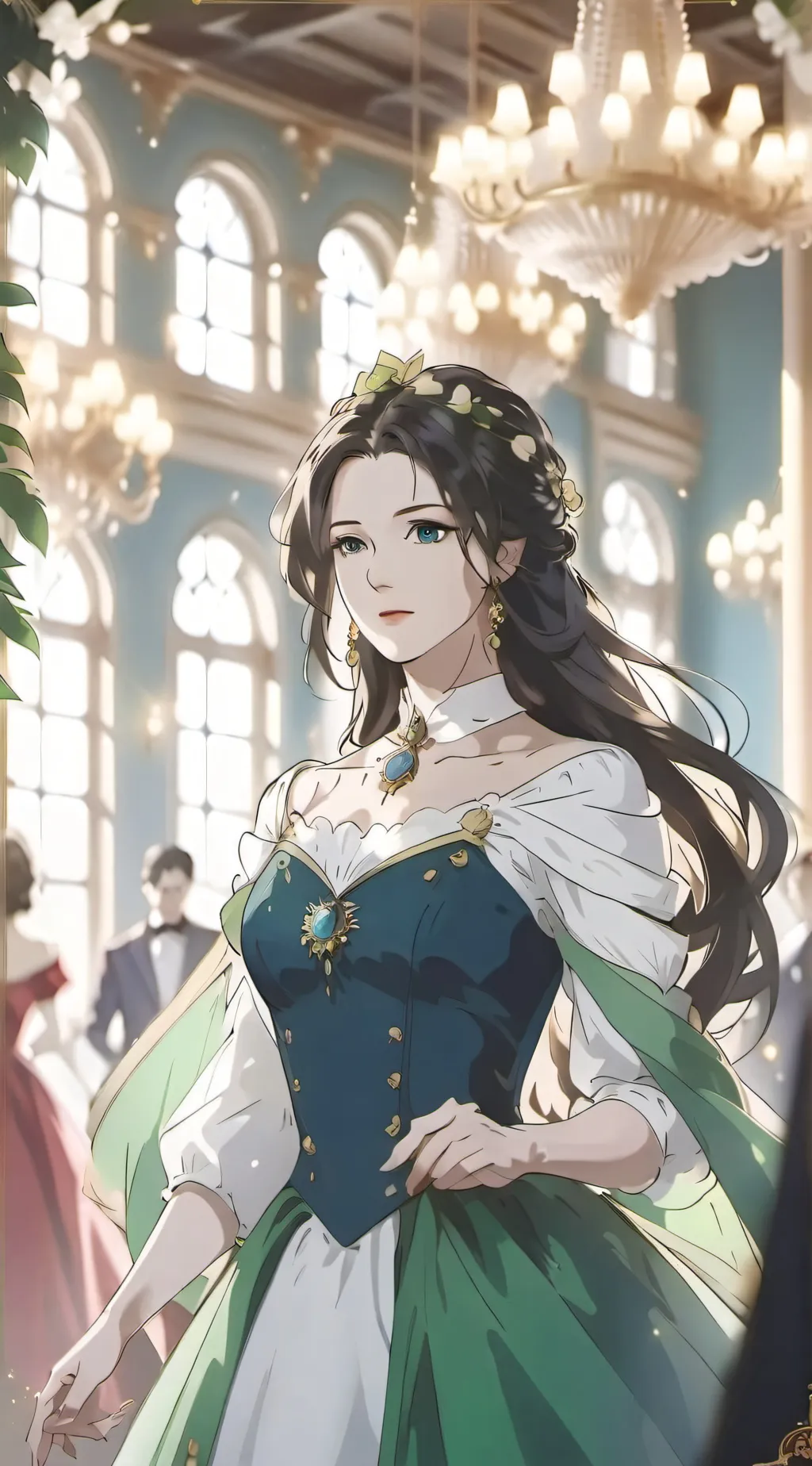 ai character: Aria background