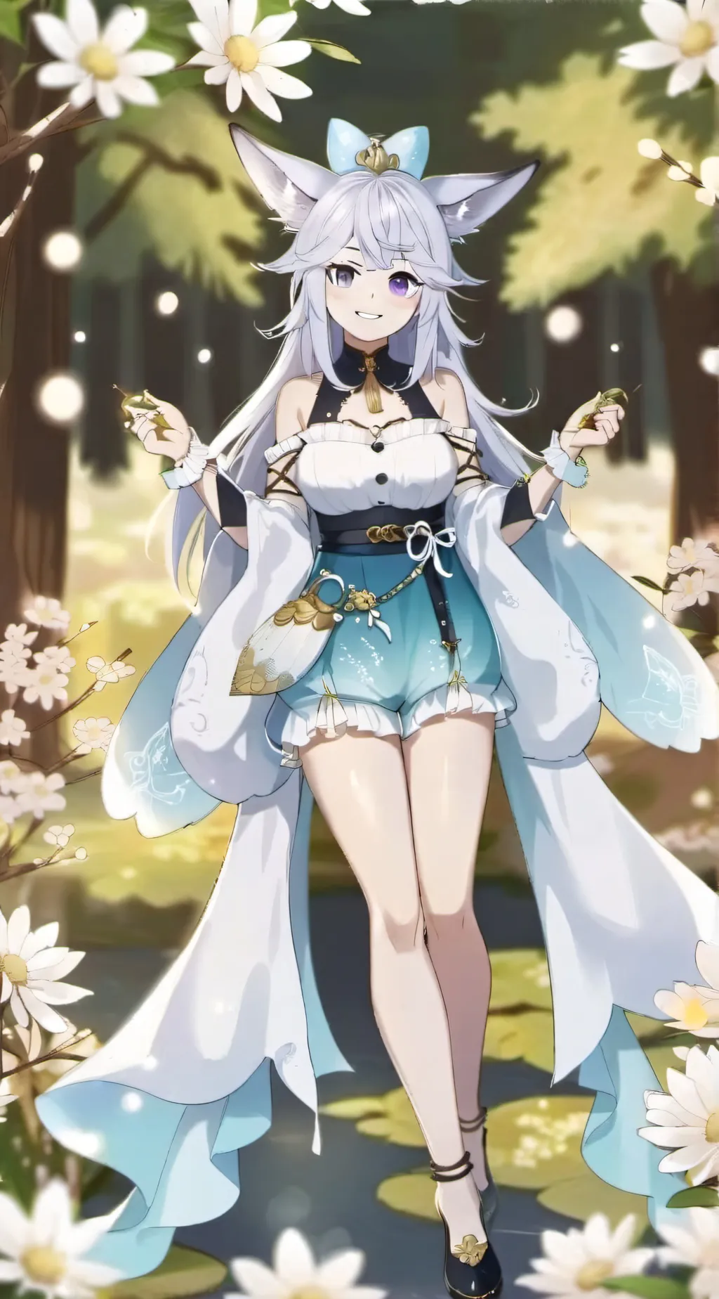 ai character: luna background