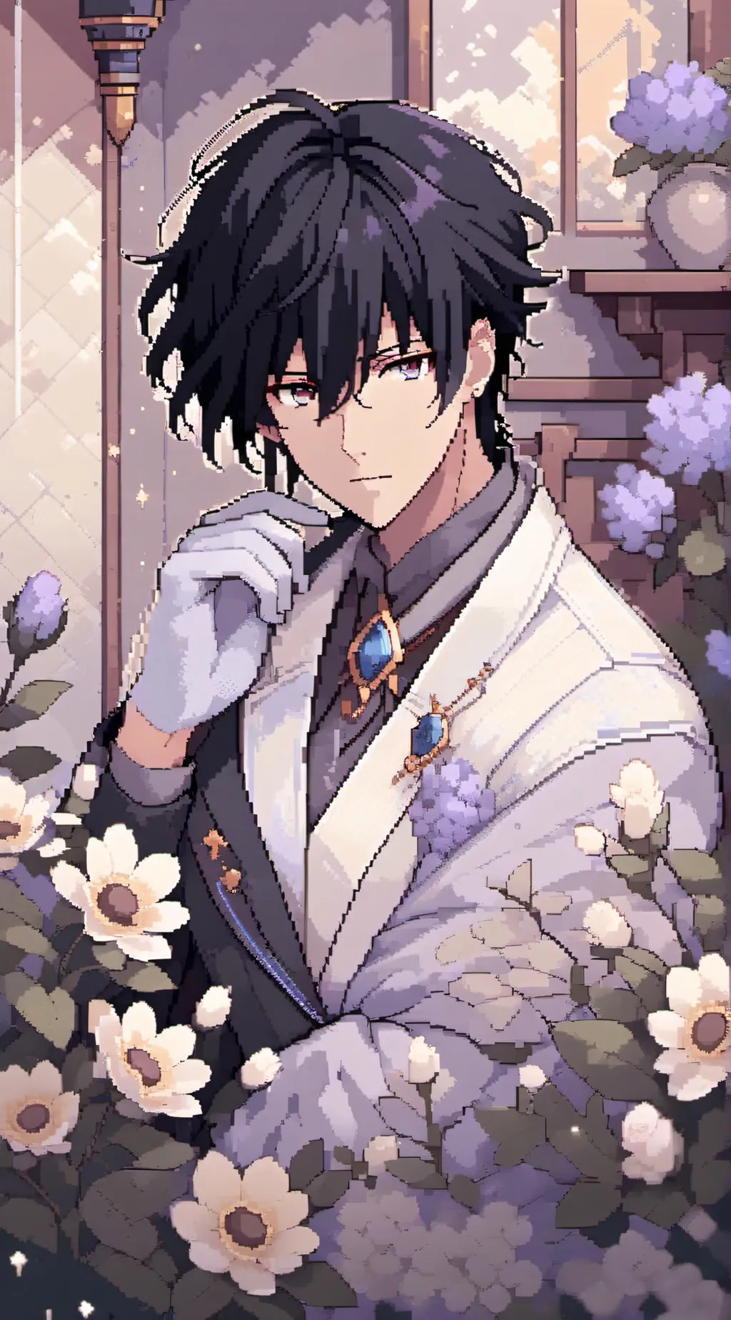 ai character: Ayato background