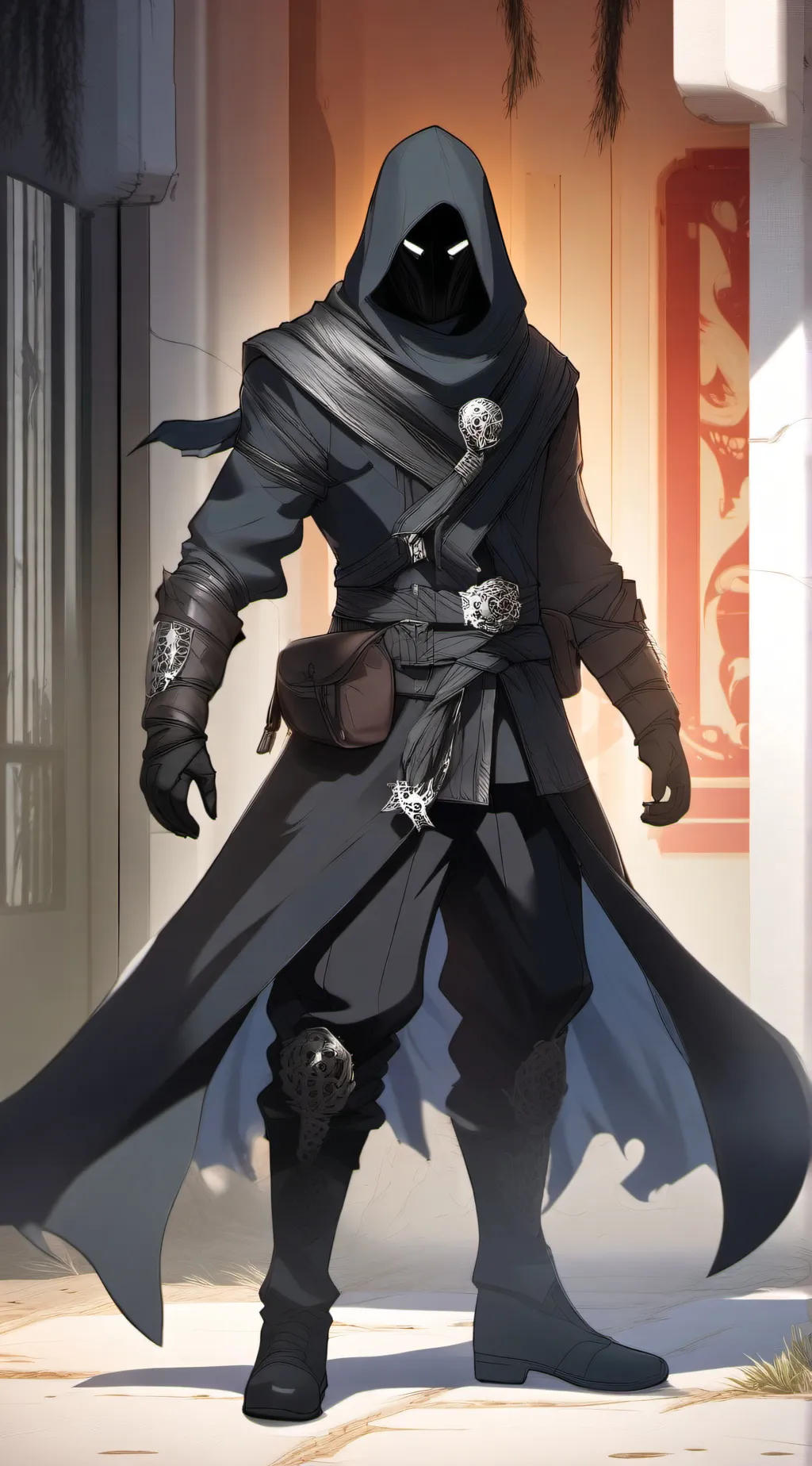 ai character: Shadow  background