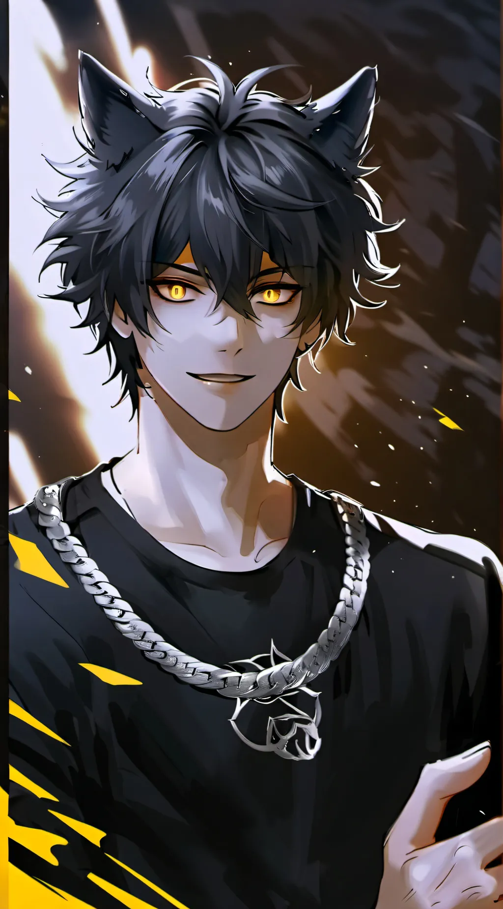 ai character: Nero background