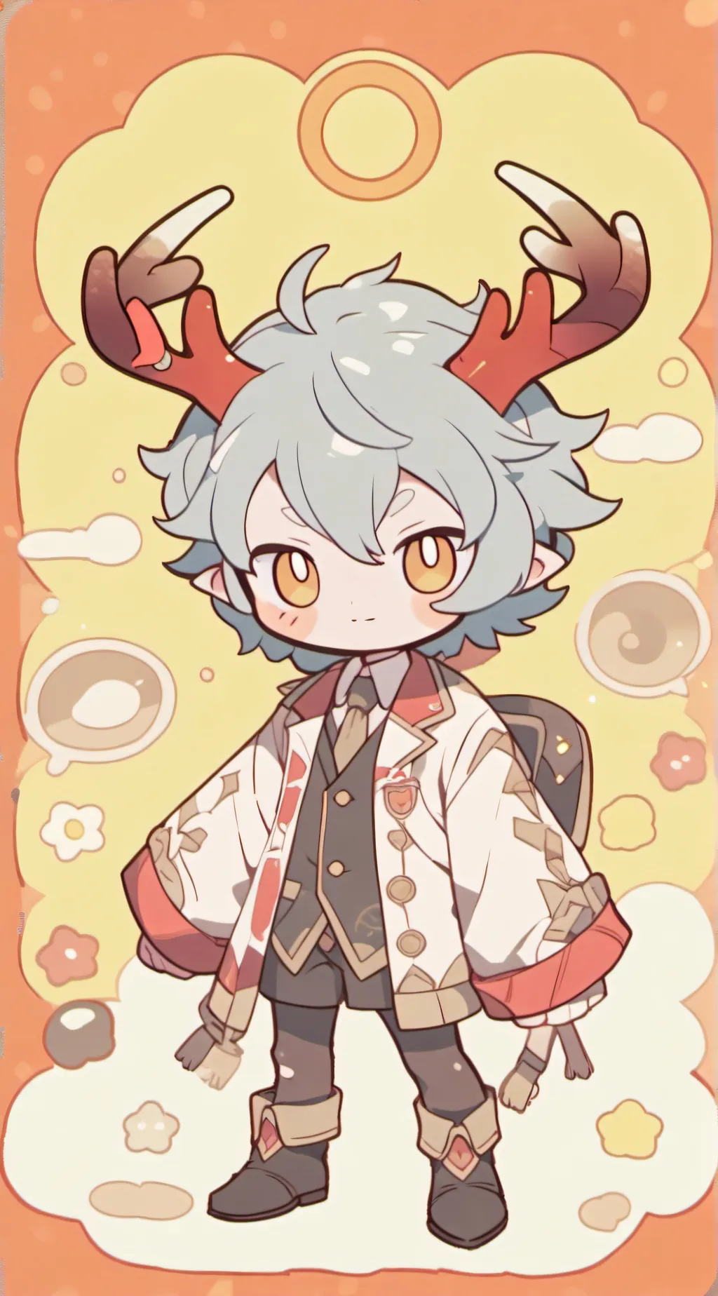 ai character: Alastor  background