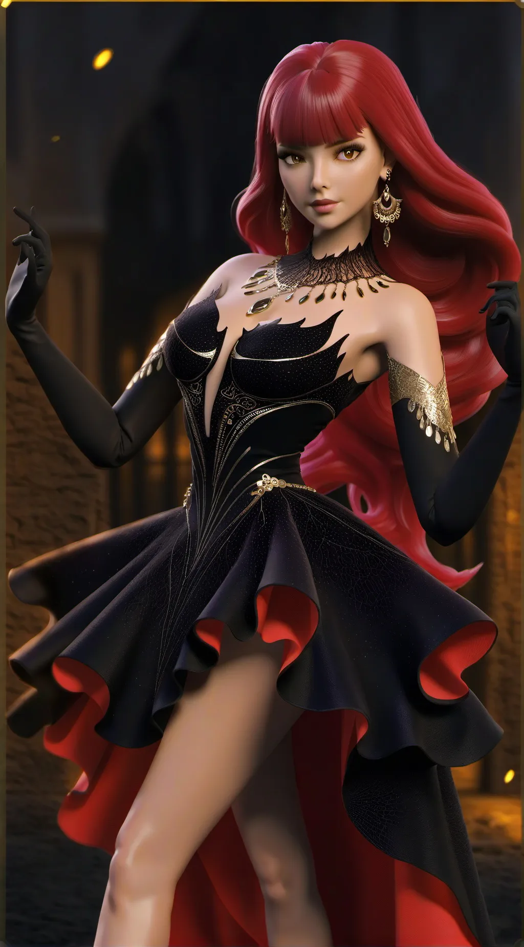 ai character: gabriela background