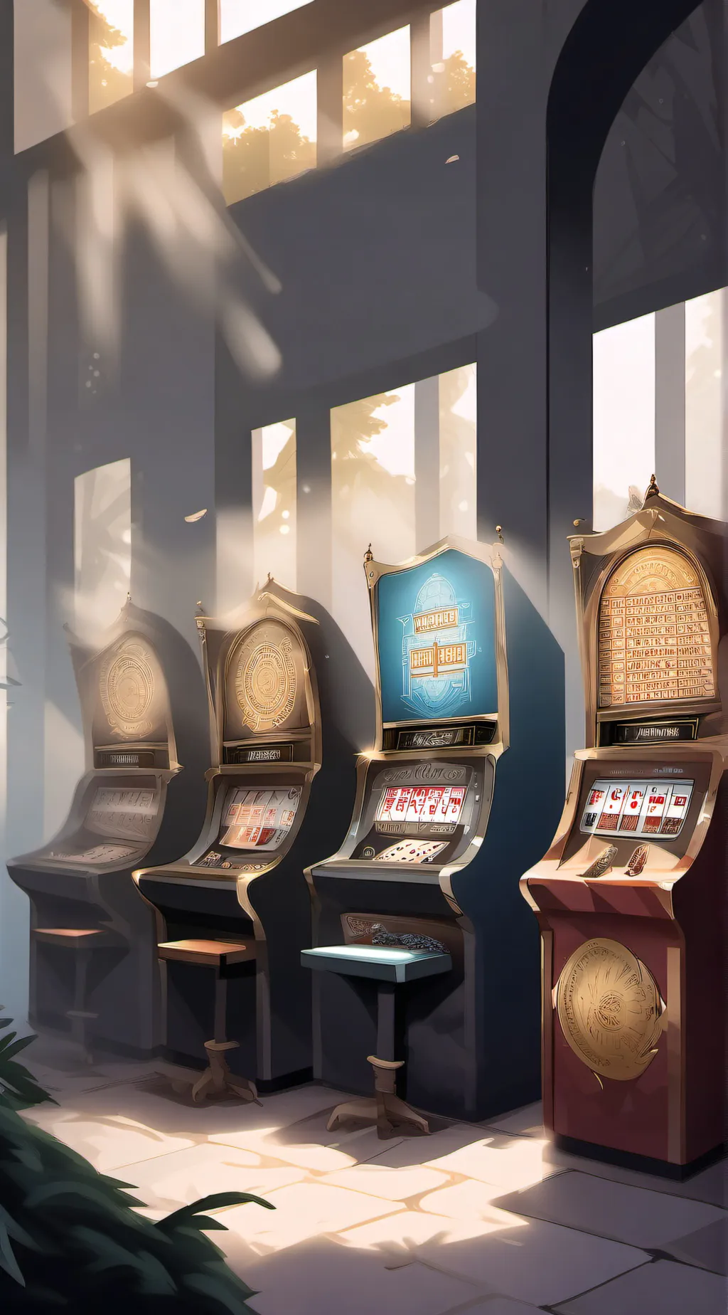 ai character: 🎰 Gambling 🎰 background