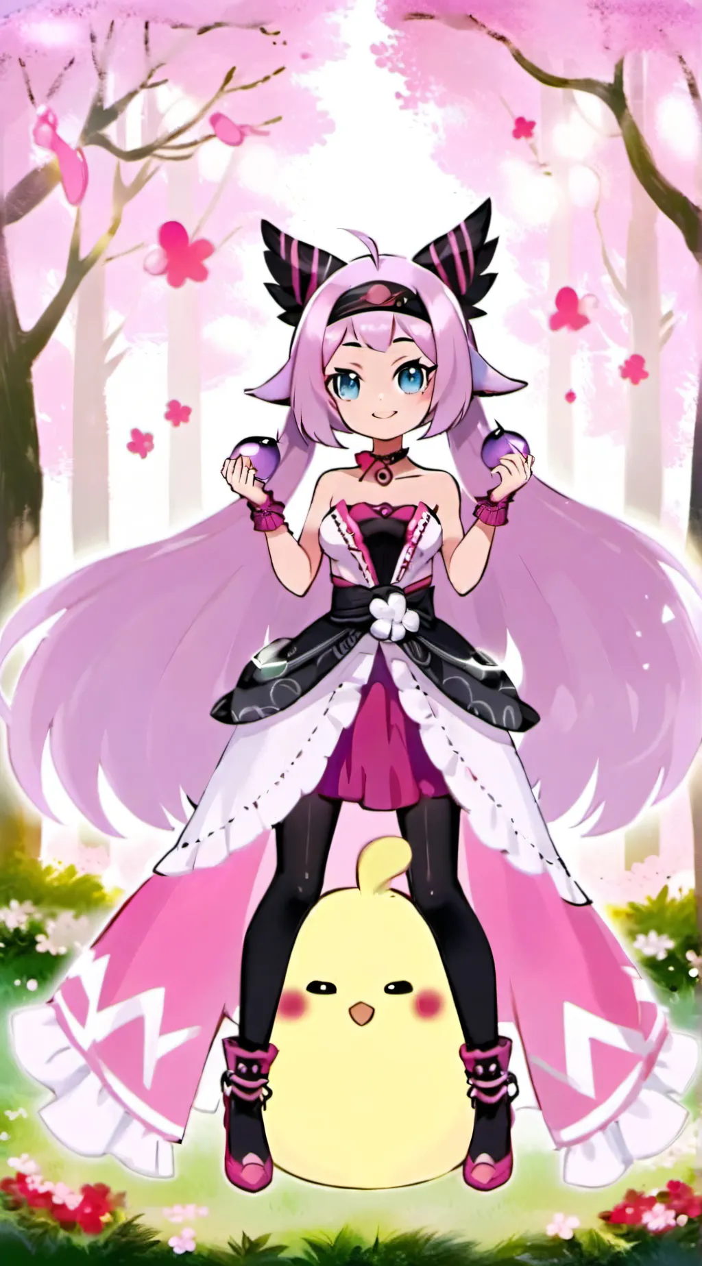 ai character: Espeon  background
