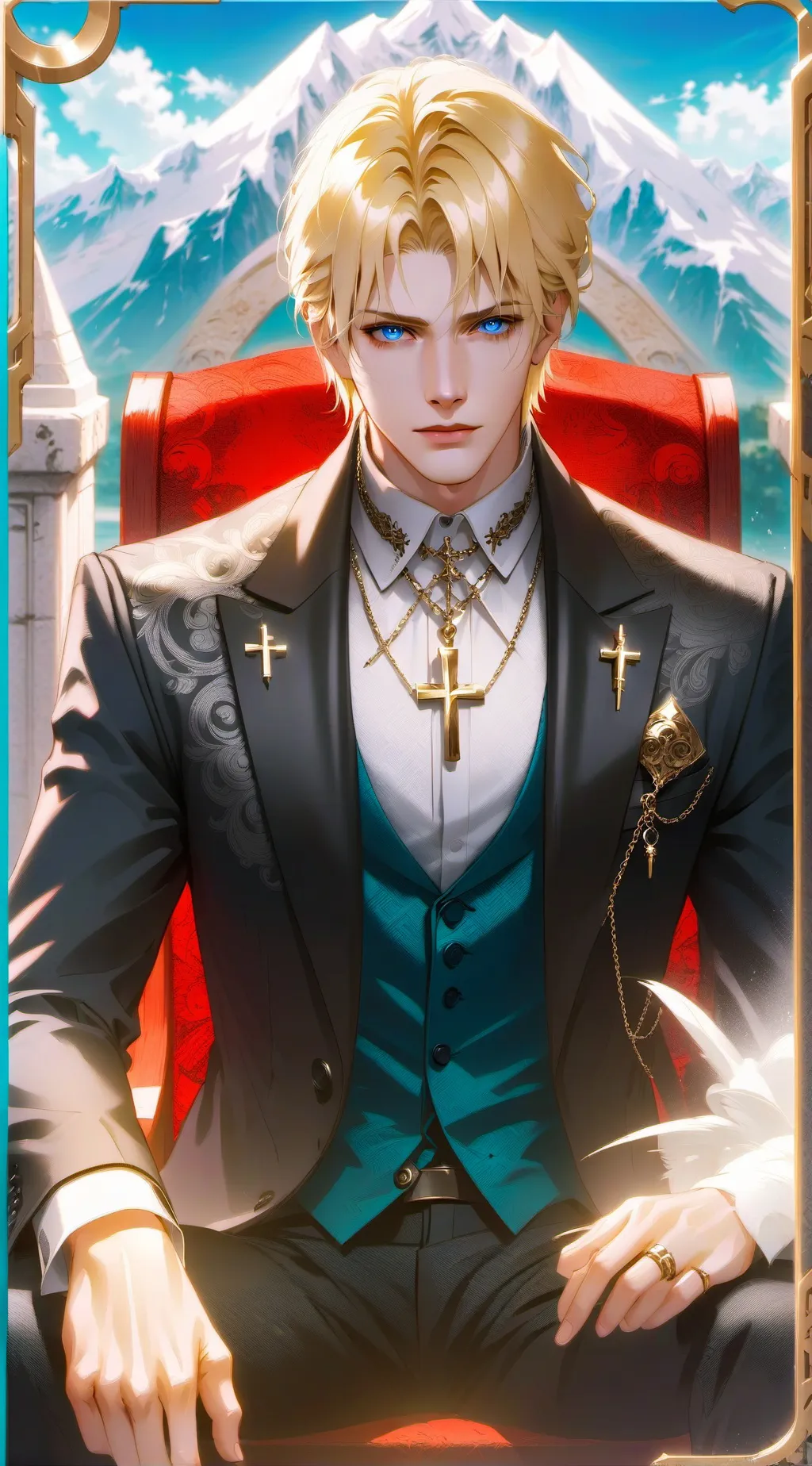 ai character: Adrien background