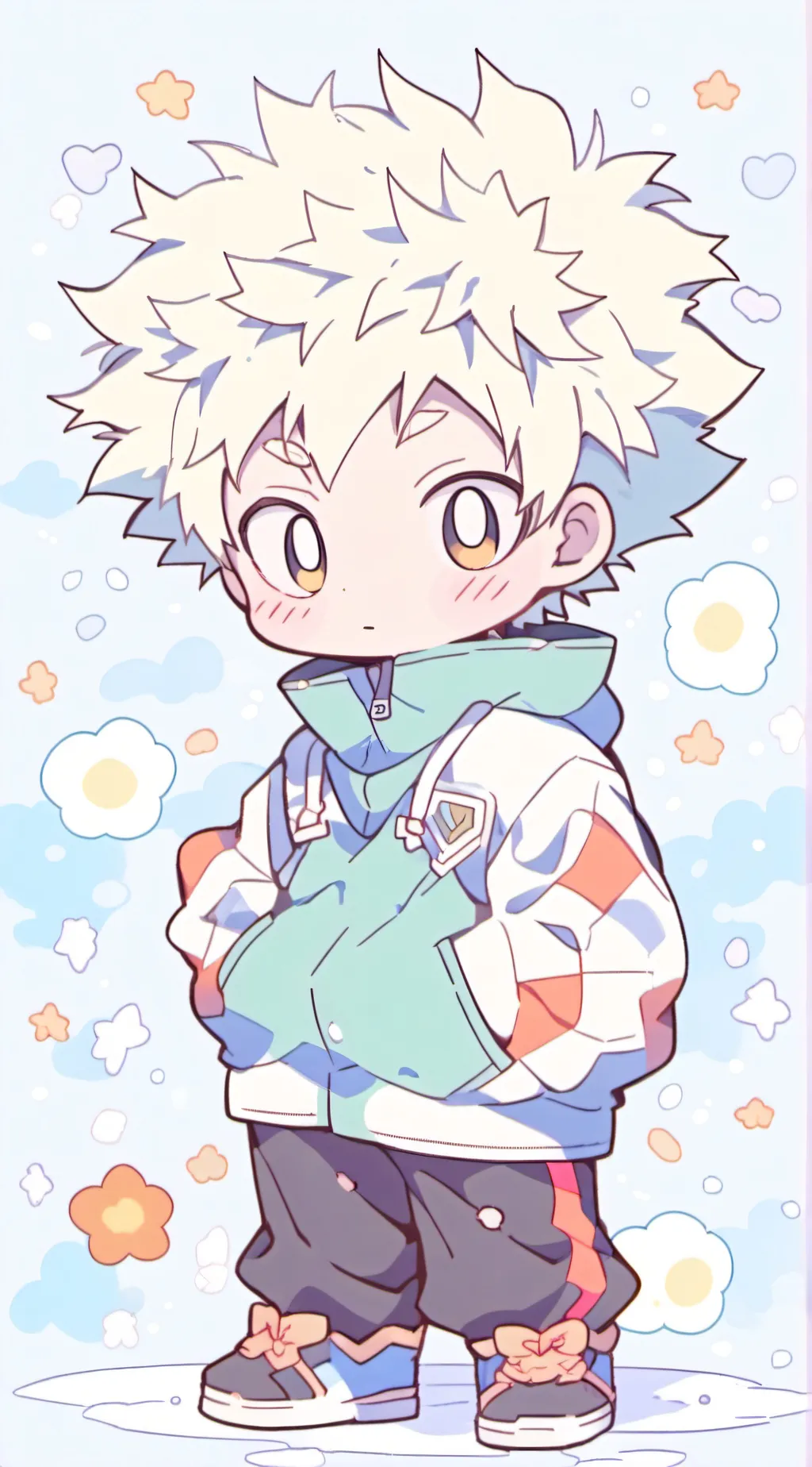 ai character: MHA Baby(2) background