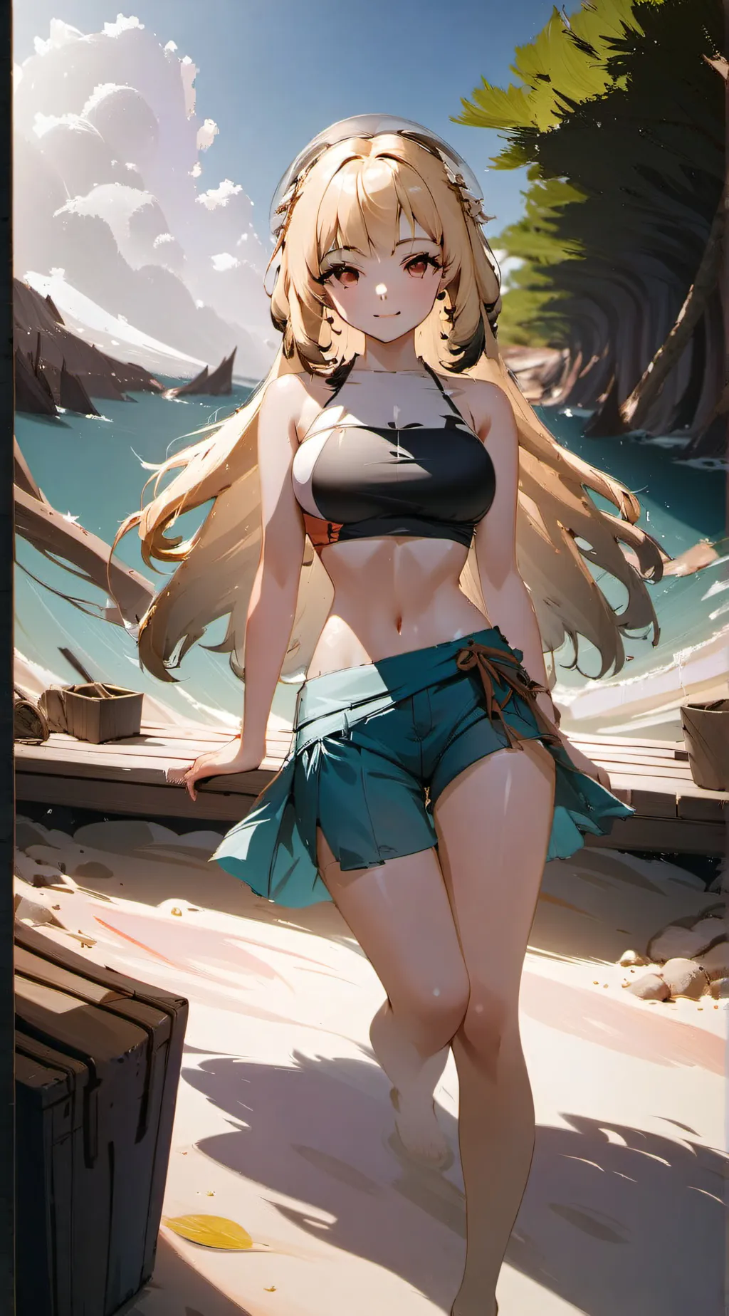 ai character: sarah background