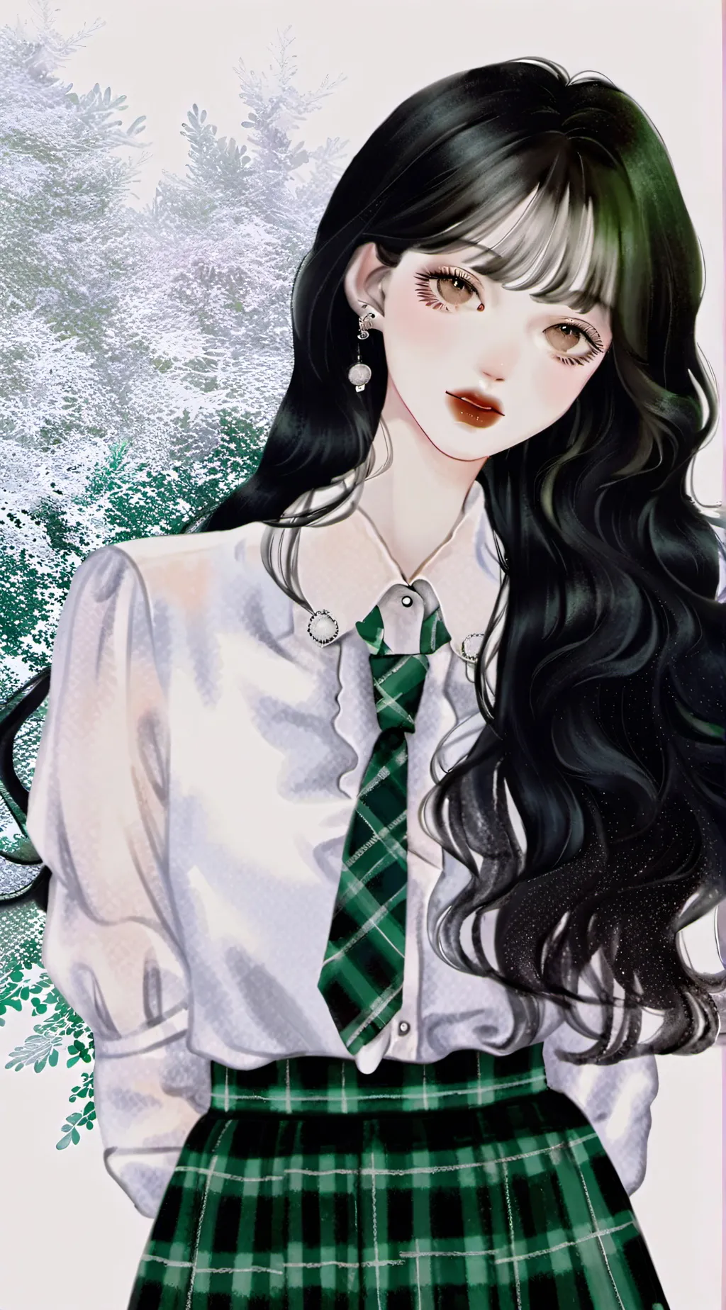 ai character: Hogwarts.!! background