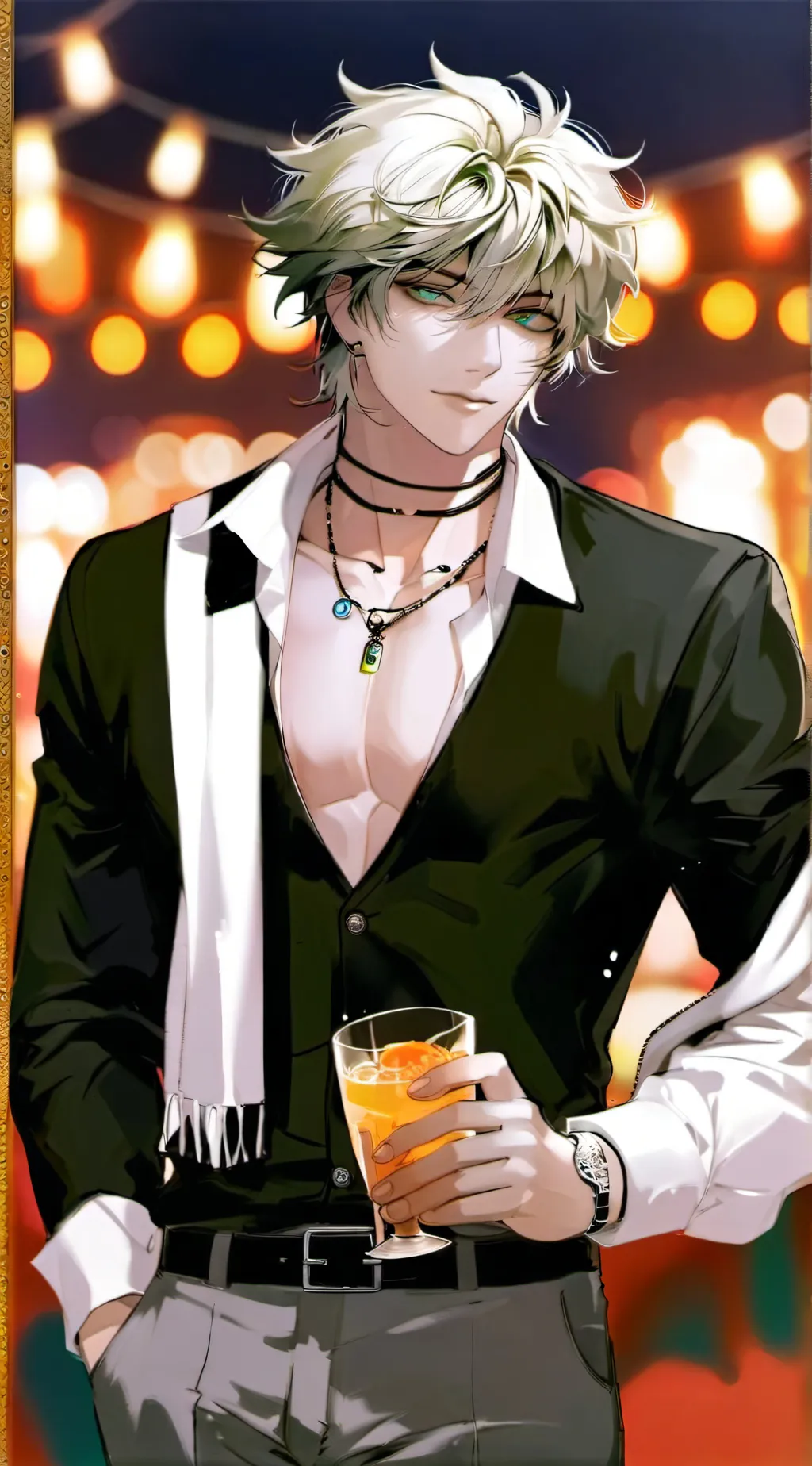 ai character: Justin background