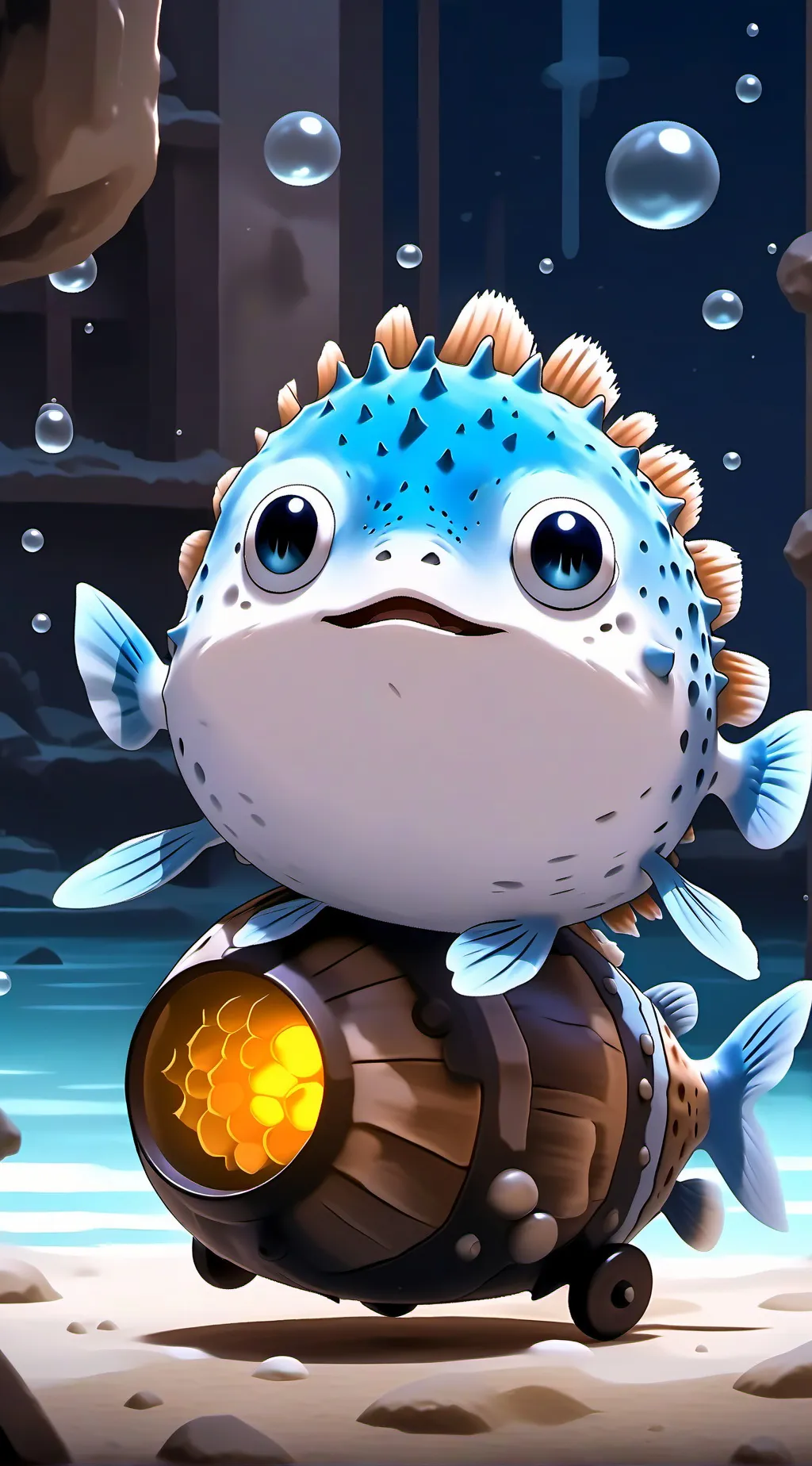 ai character: Flipi background