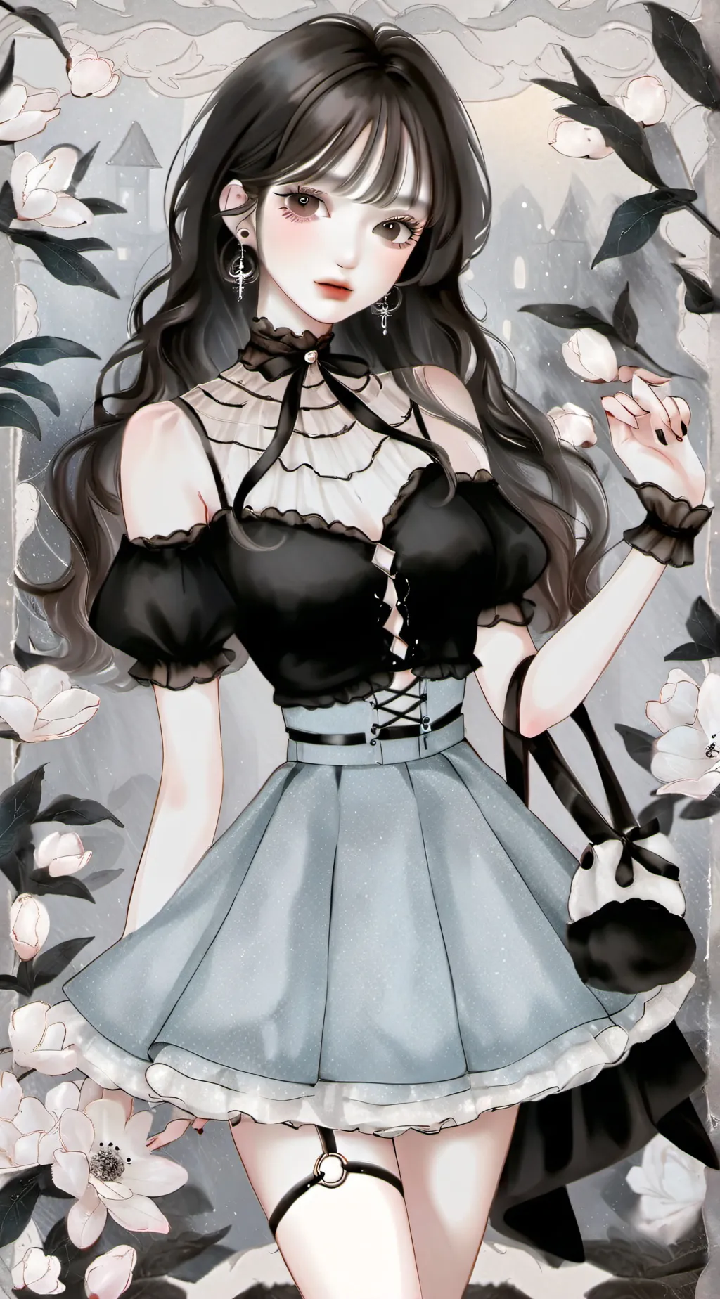ai character: Luna background