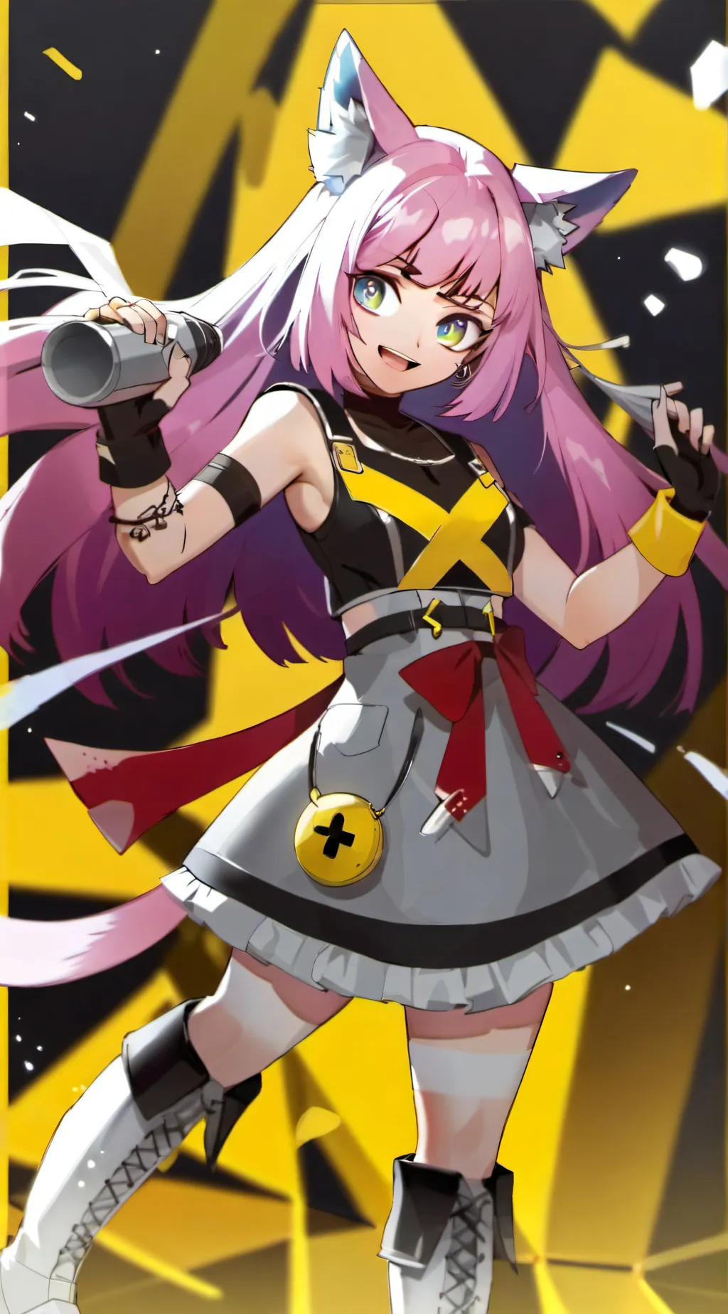 ai character: Melodie  background