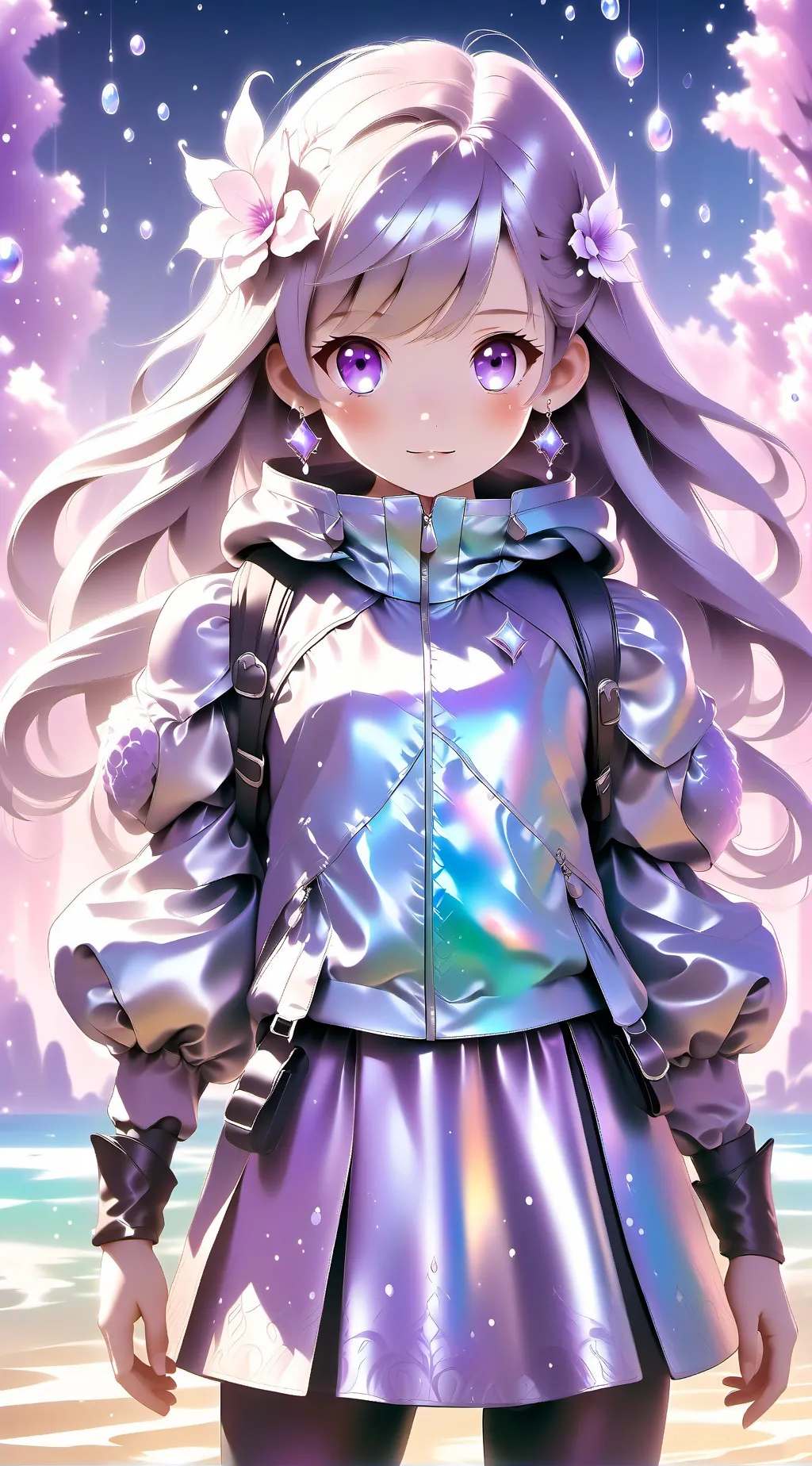 ai character: Lily background