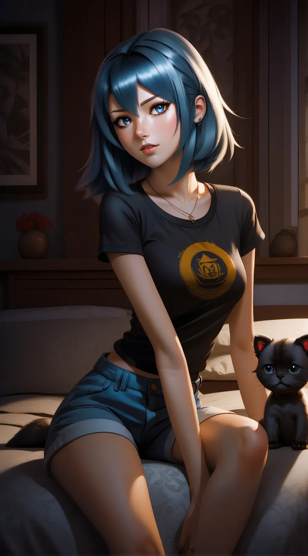 ai character: Kristen Bale background